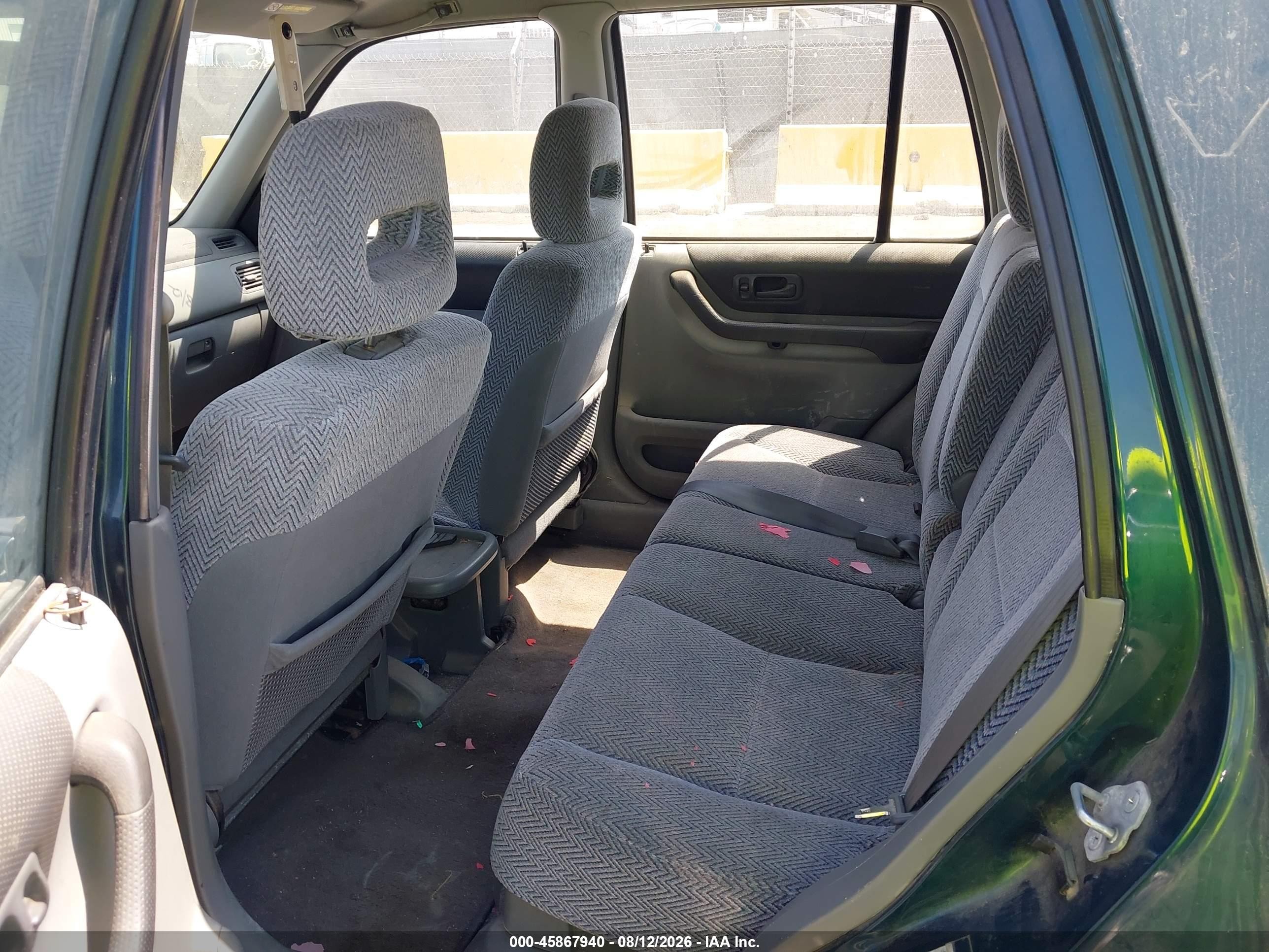 1997 Honda Cr-v   Green vin: JHLRD1852VC060095
