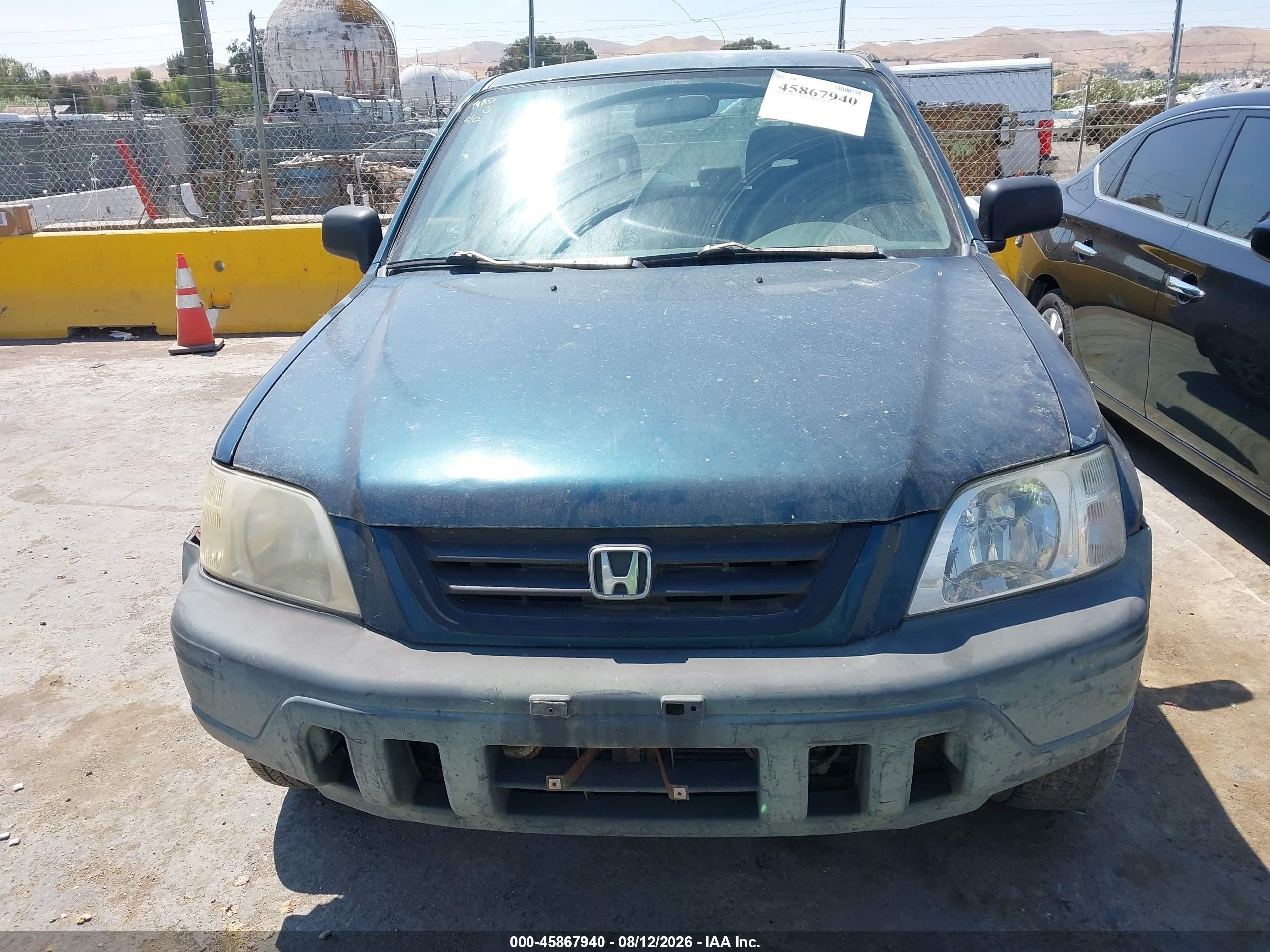 1997 Honda Cr-v   Green vin: JHLRD1852VC060095