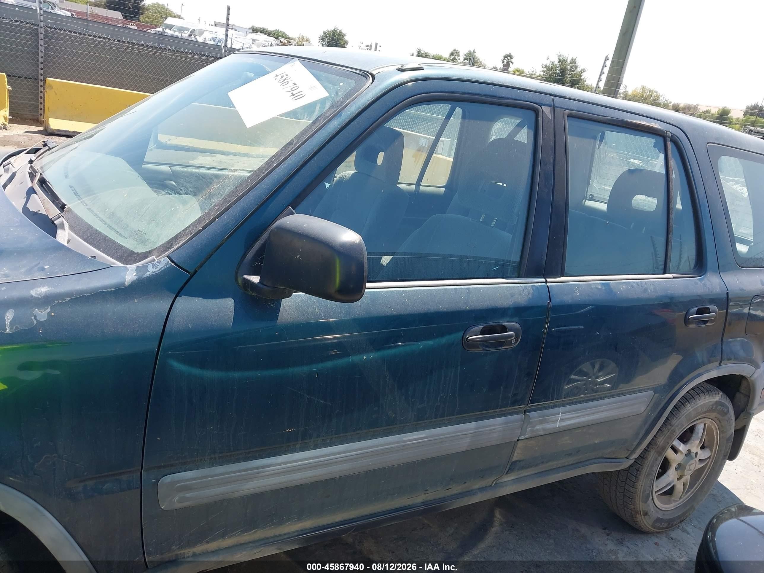 1997 Honda Cr-v   Green vin: JHLRD1852VC060095