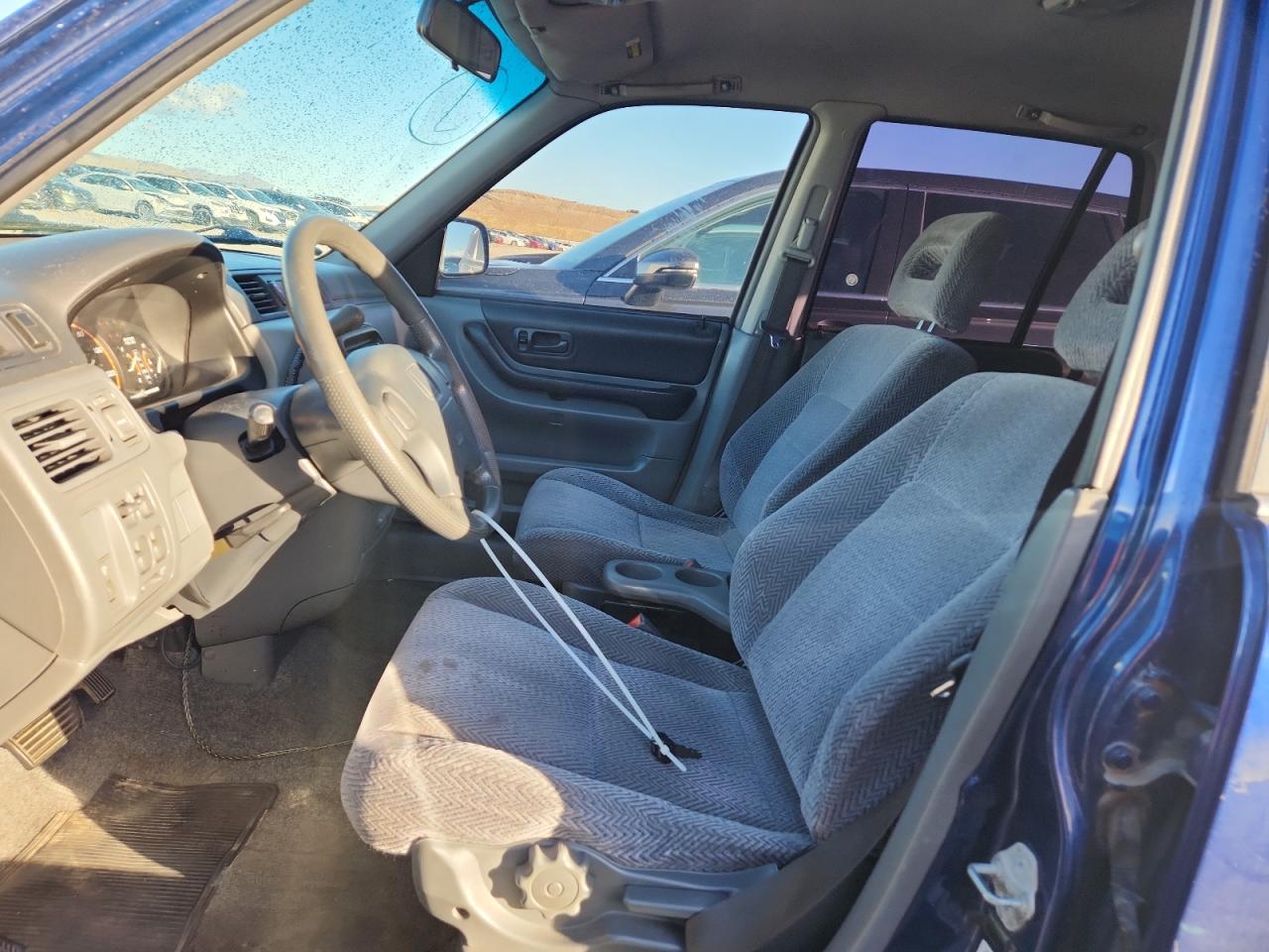 1997 Honda Cr-v Lx Blue vin: JHLRD1852VC070125