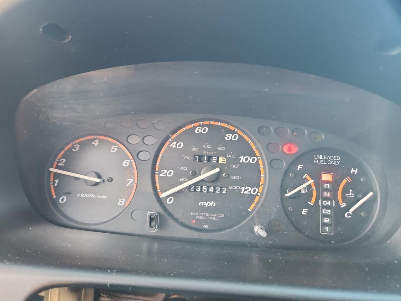 1997 Honda Cr-v Lx Blue vin: JHLRD1852VC070125