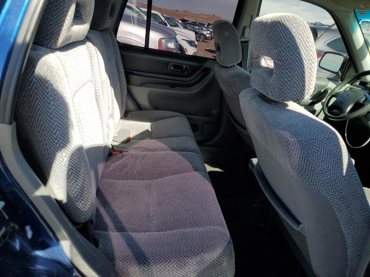 1997 Honda Cr-v Lx Blue vin: JHLRD1852VC070125