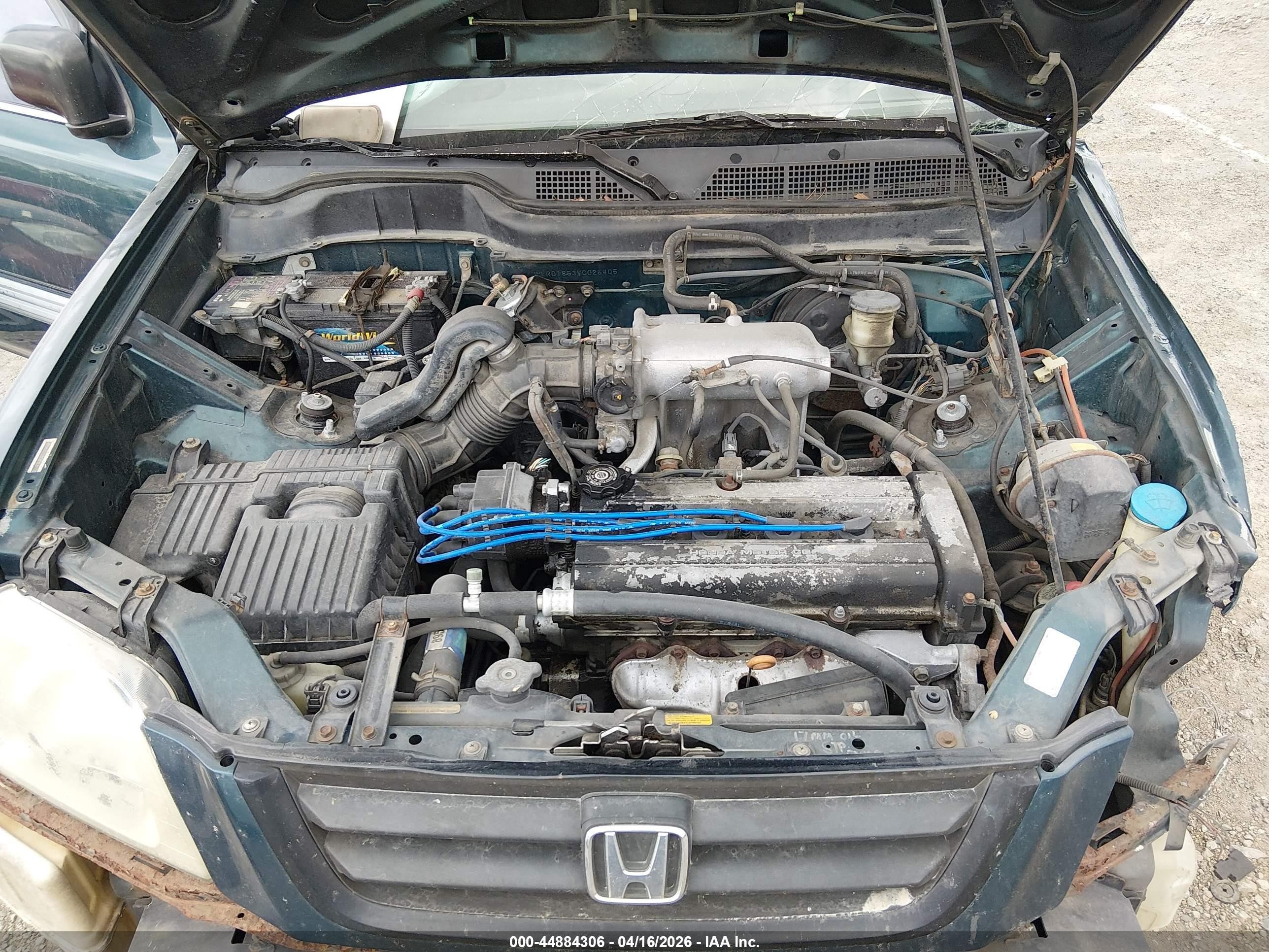 1997 Honda Cr-v   Green vin: JHLRD1853VC025405