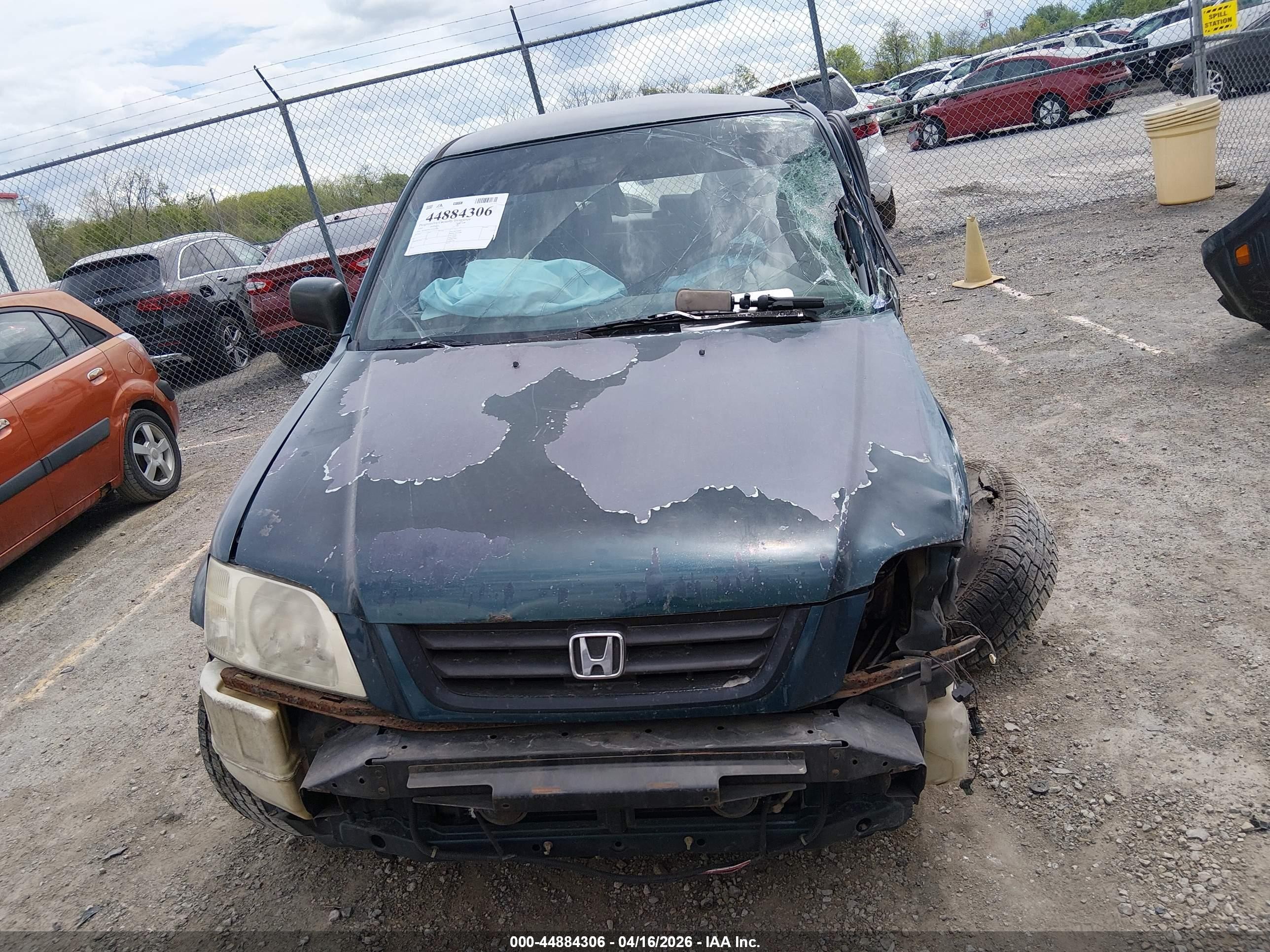 1997 Honda Cr-v   Green vin: JHLRD1853VC025405