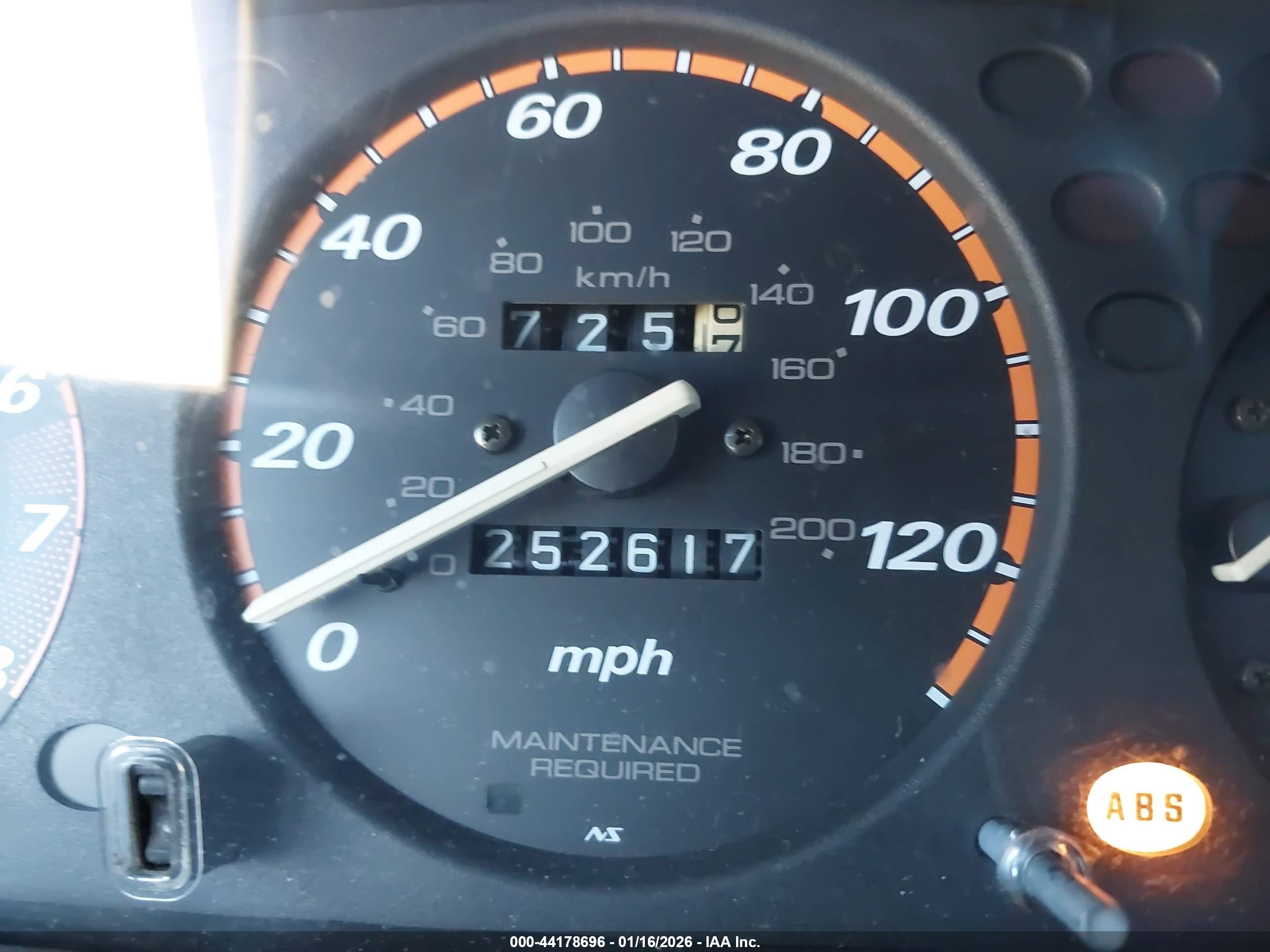 1997 Honda Cr-v Blue vin: JHLRD1853VC038526