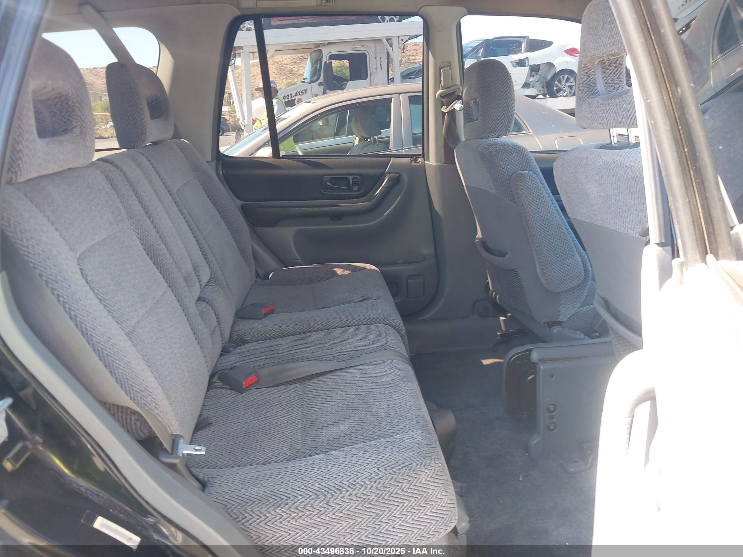 1997 Honda Cr-v Black vin: JHLRD1854VC036896