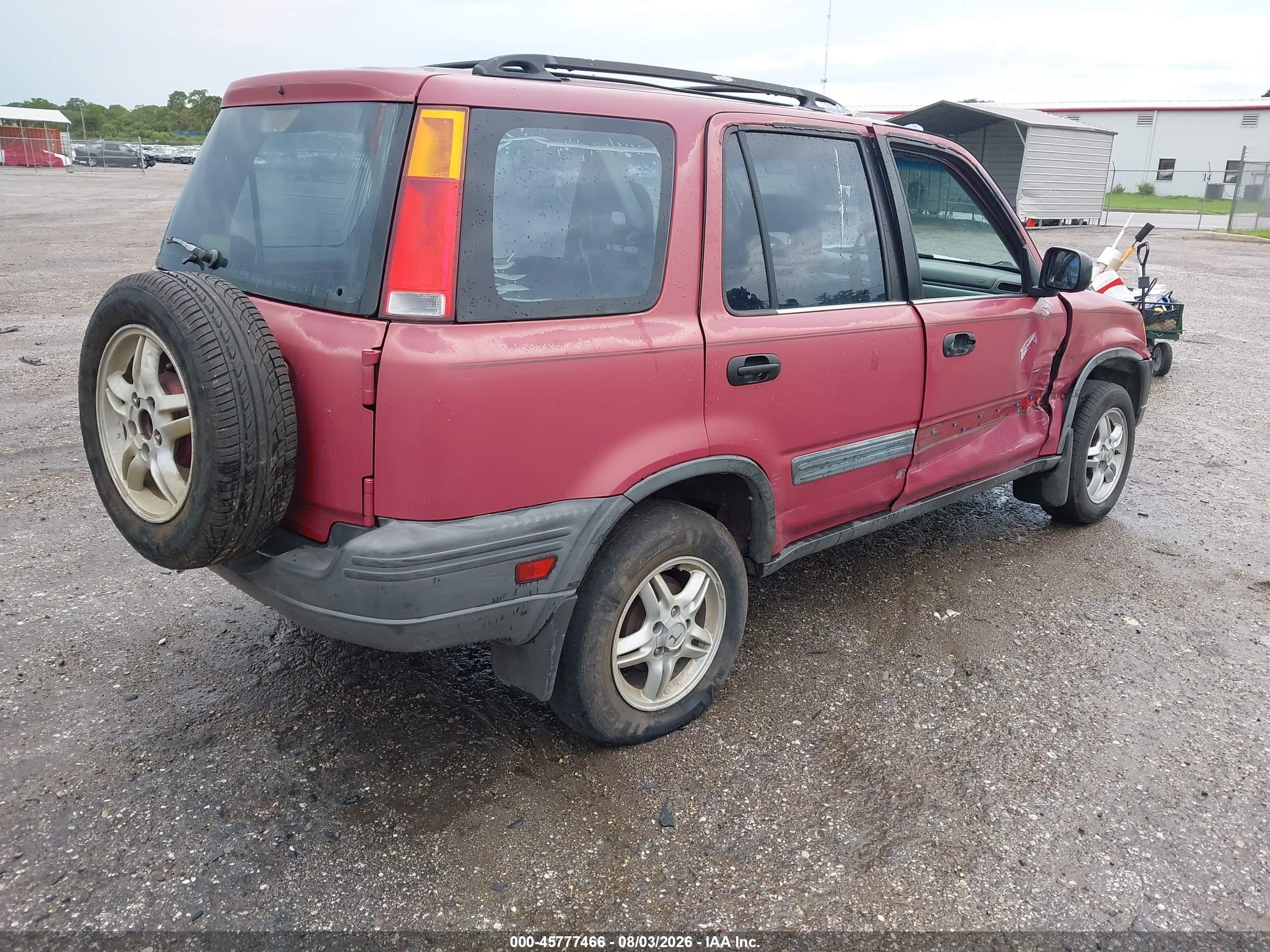 1997 Honda Cr-v Red vin: JHLRD1854VC050538