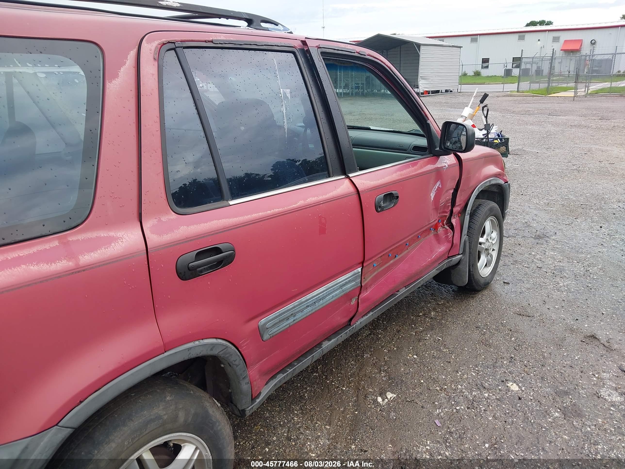 1997 Honda Cr-v Red vin: JHLRD1854VC050538