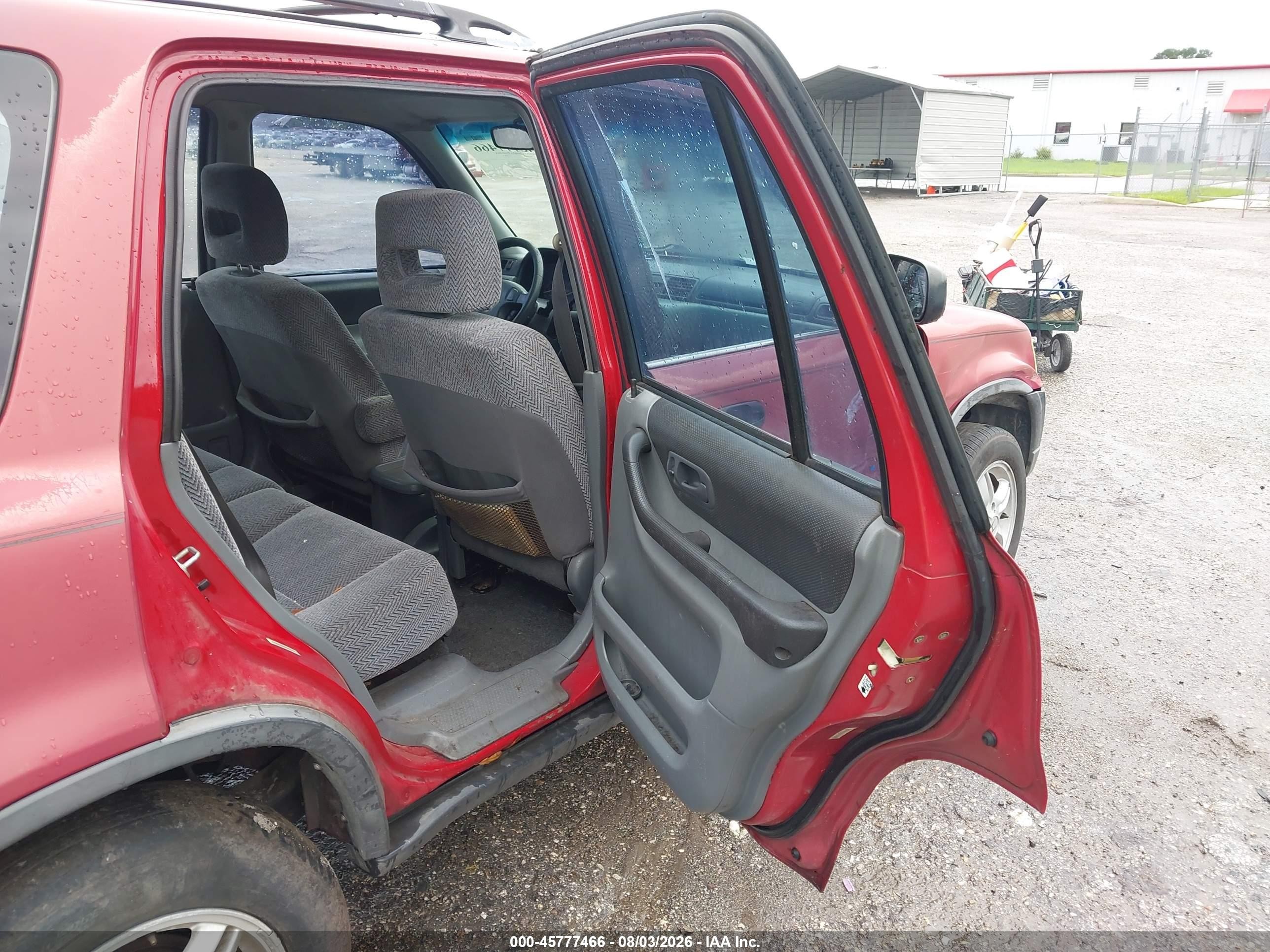 1997 Honda Cr-v Red vin: JHLRD1854VC050538