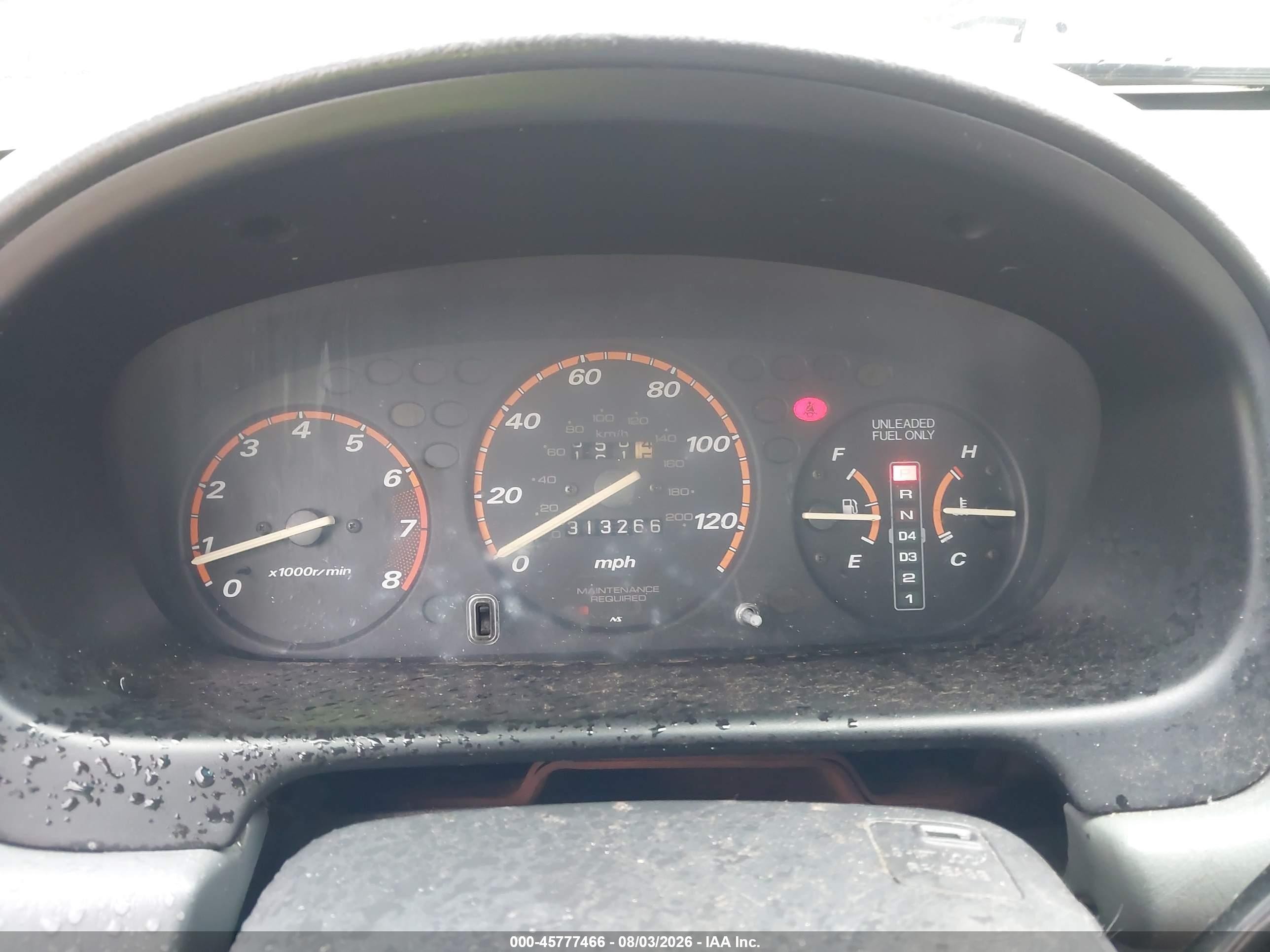 1997 Honda Cr-v Red vin: JHLRD1854VC050538