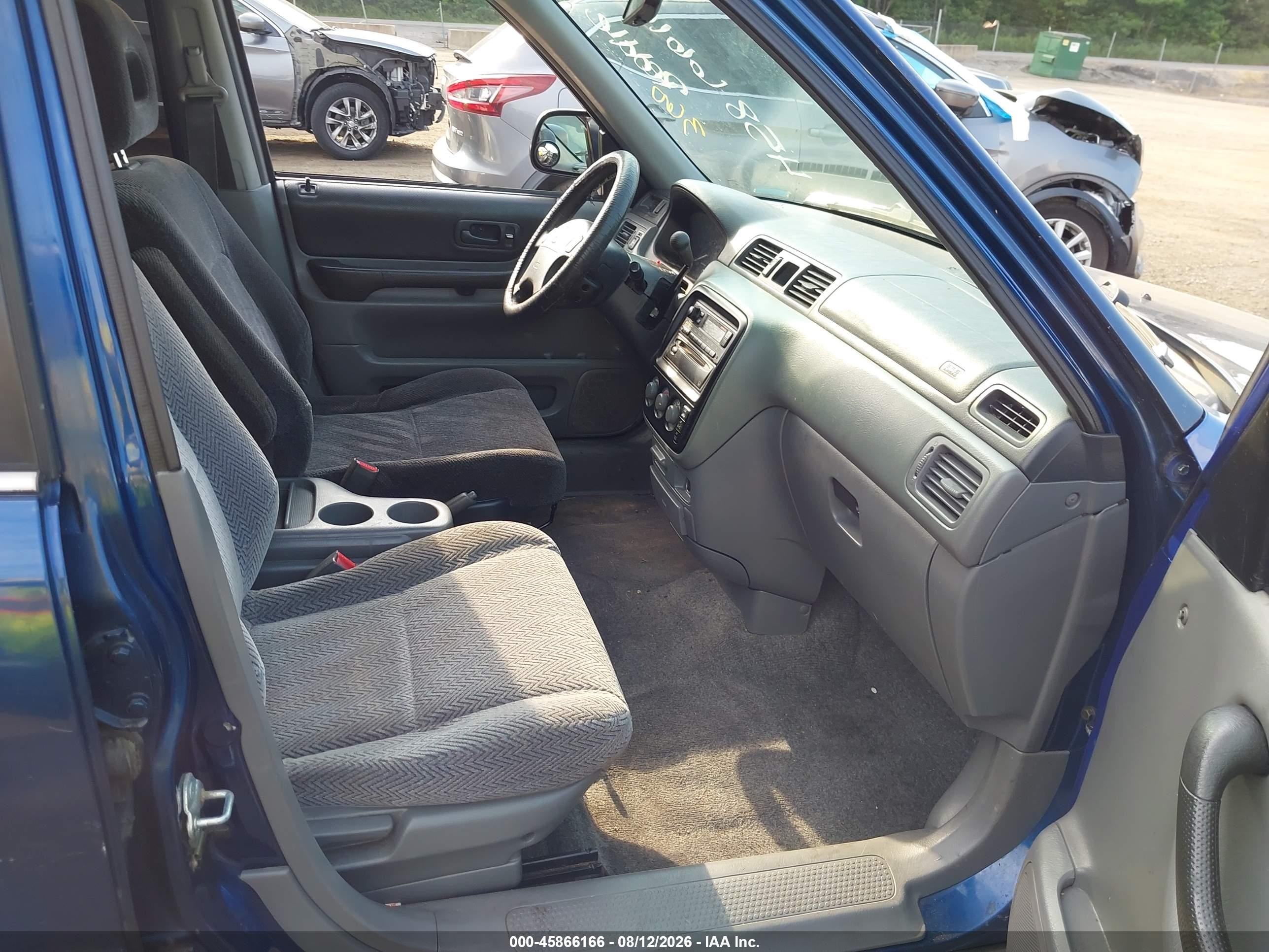 1997 Honda Cr-v   Blue vin: JHLRD1855VC065825