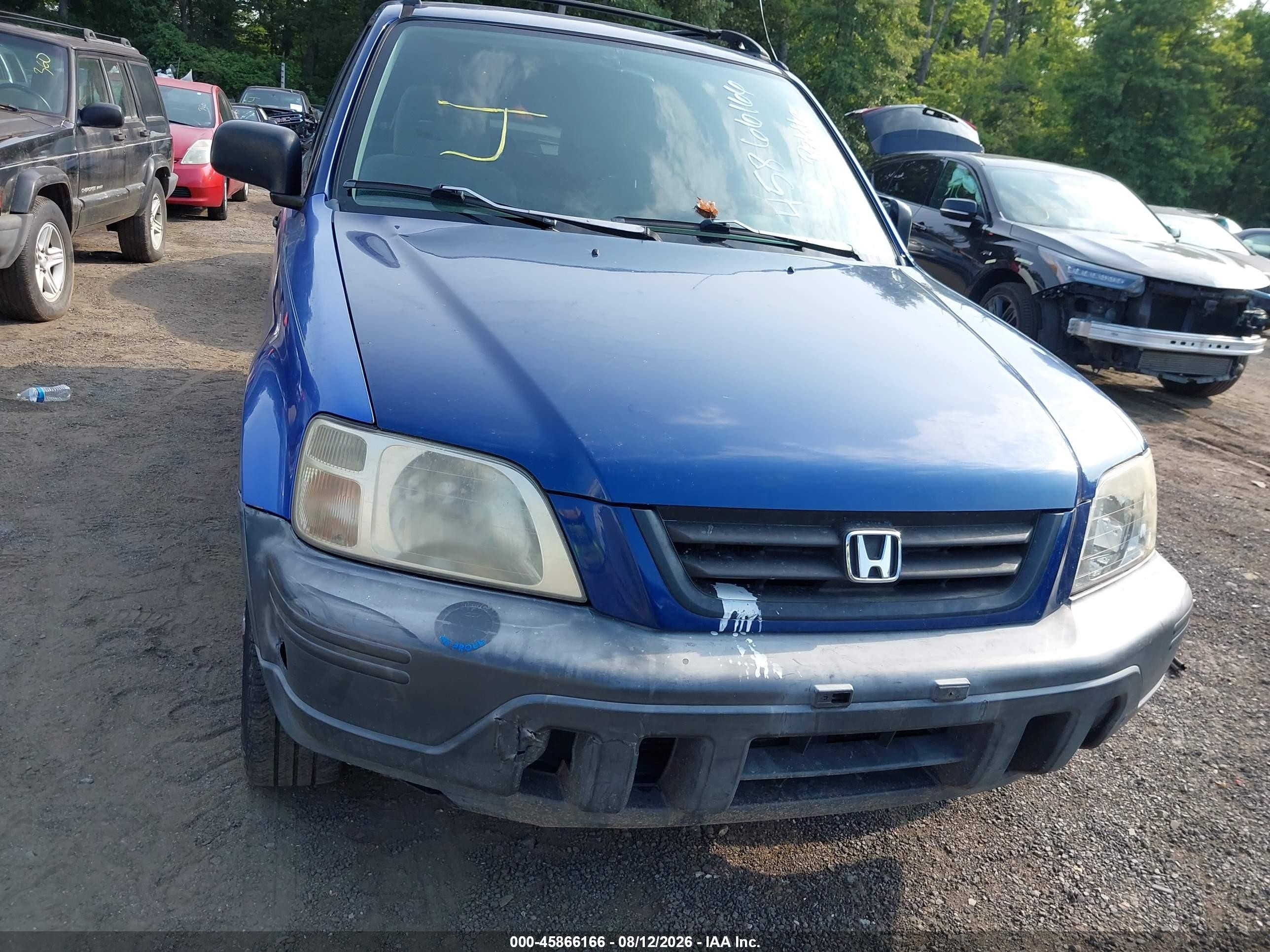 1997 Honda Cr-v   Blue vin: JHLRD1855VC065825