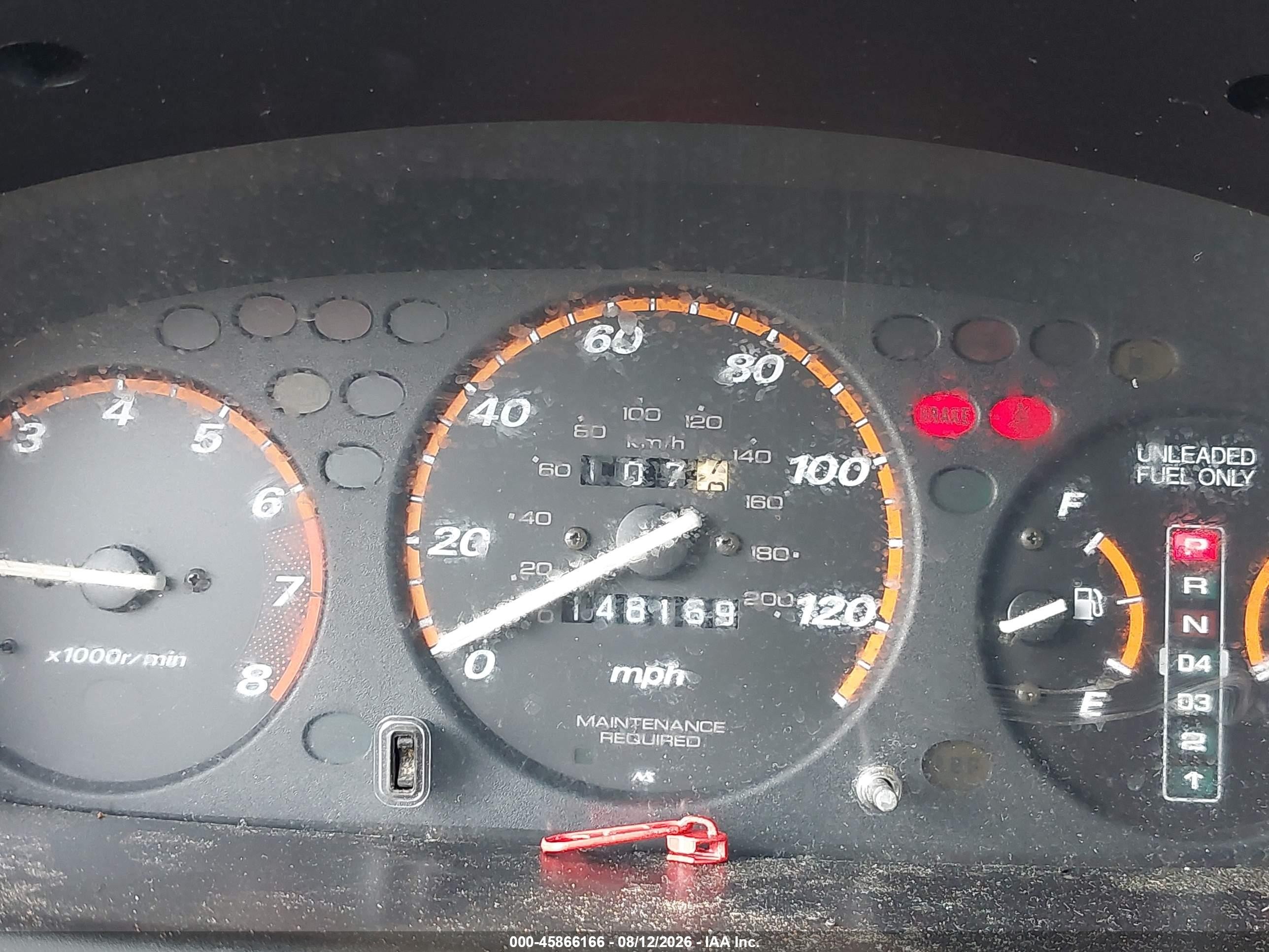 1997 Honda Cr-v   Blue vin: JHLRD1855VC065825