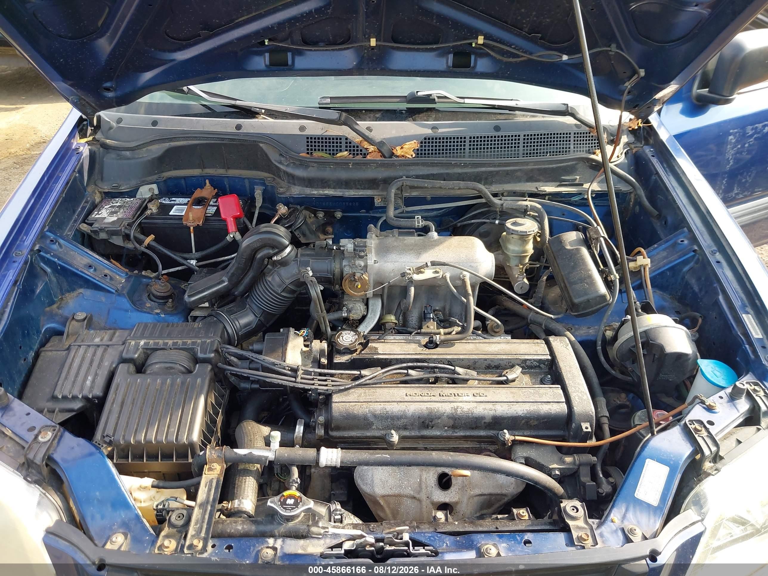 1997 Honda Cr-v   Blue vin: JHLRD1855VC065825