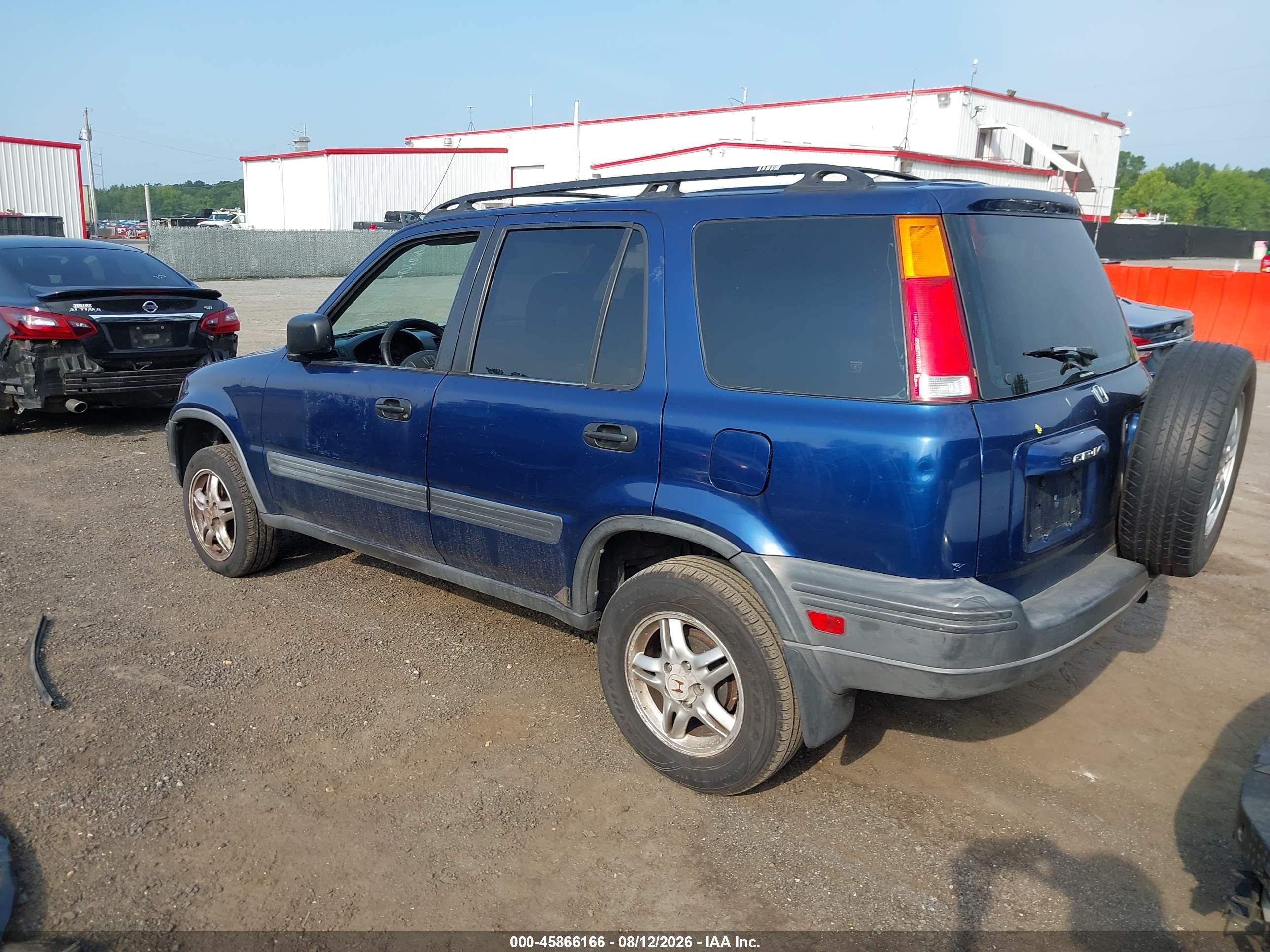 1997 Honda Cr-v   Blue vin: JHLRD1855VC065825