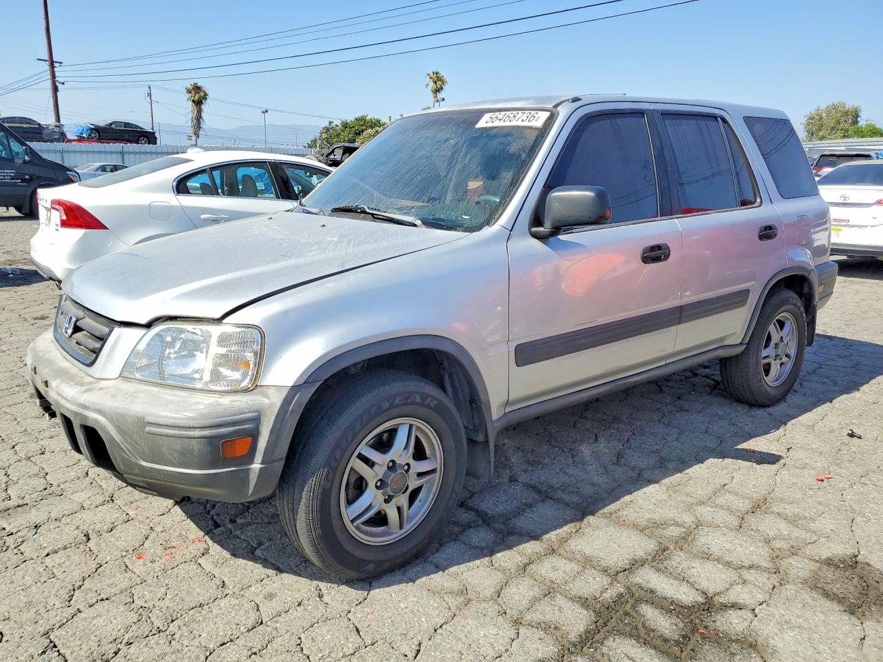 1997 Honda Cr-v Lx Серебряный vin: JHLRD1855VC069860