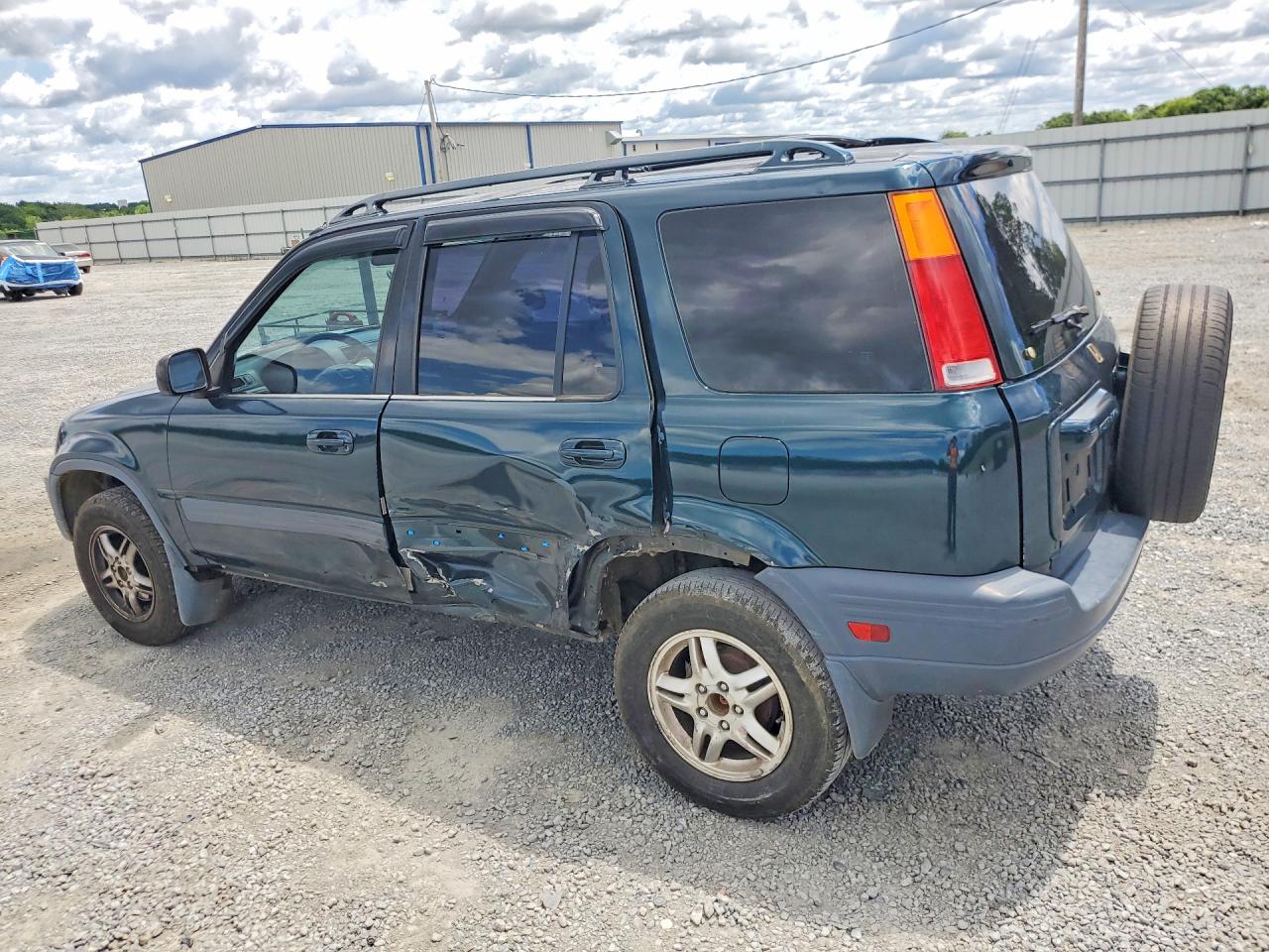 1997 Honda Cr-v Lx Green vin: JHLRD1856VC039847