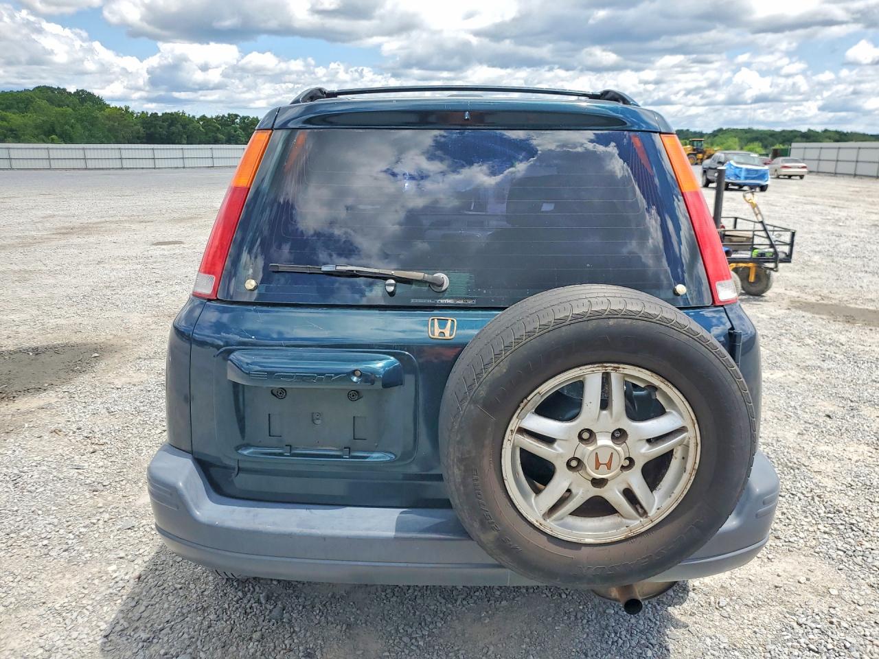 1997 Honda Cr-v Lx Green vin: JHLRD1856VC039847