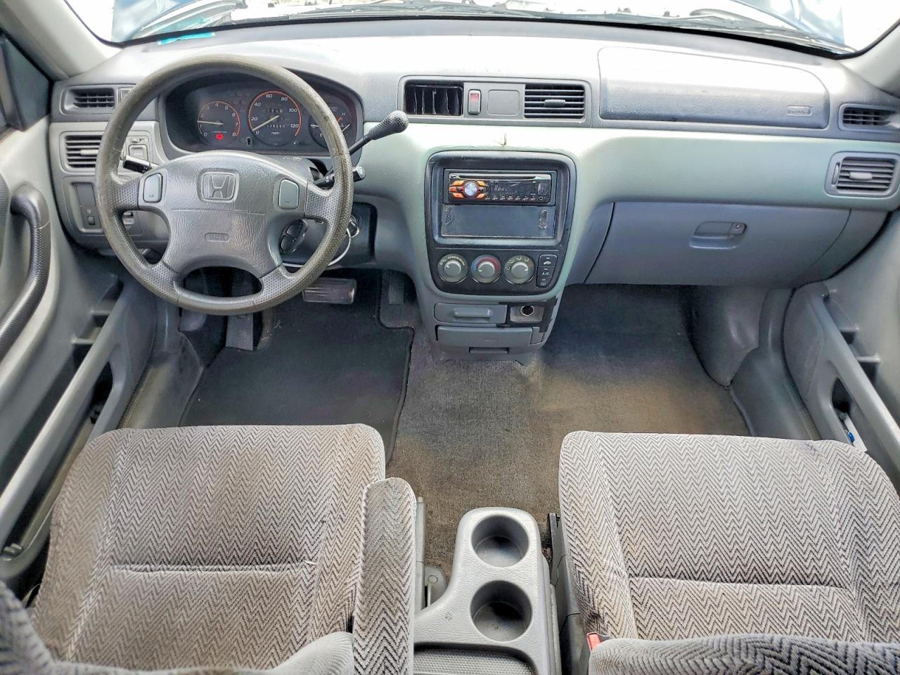 1997 Honda Cr-v Lx Green vin: JHLRD1856VC039847