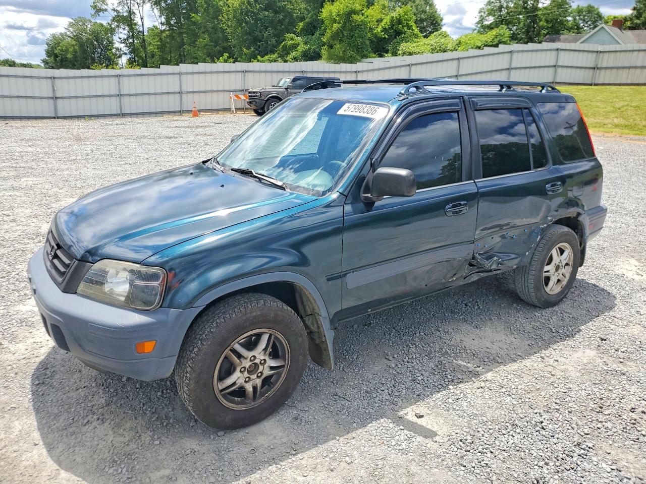 1997 Honda Cr-v Lx Green vin: JHLRD1856VC039847