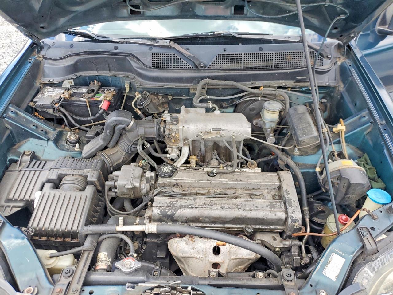 1997 Honda Cr-v Lx Green vin: JHLRD1856VC039847