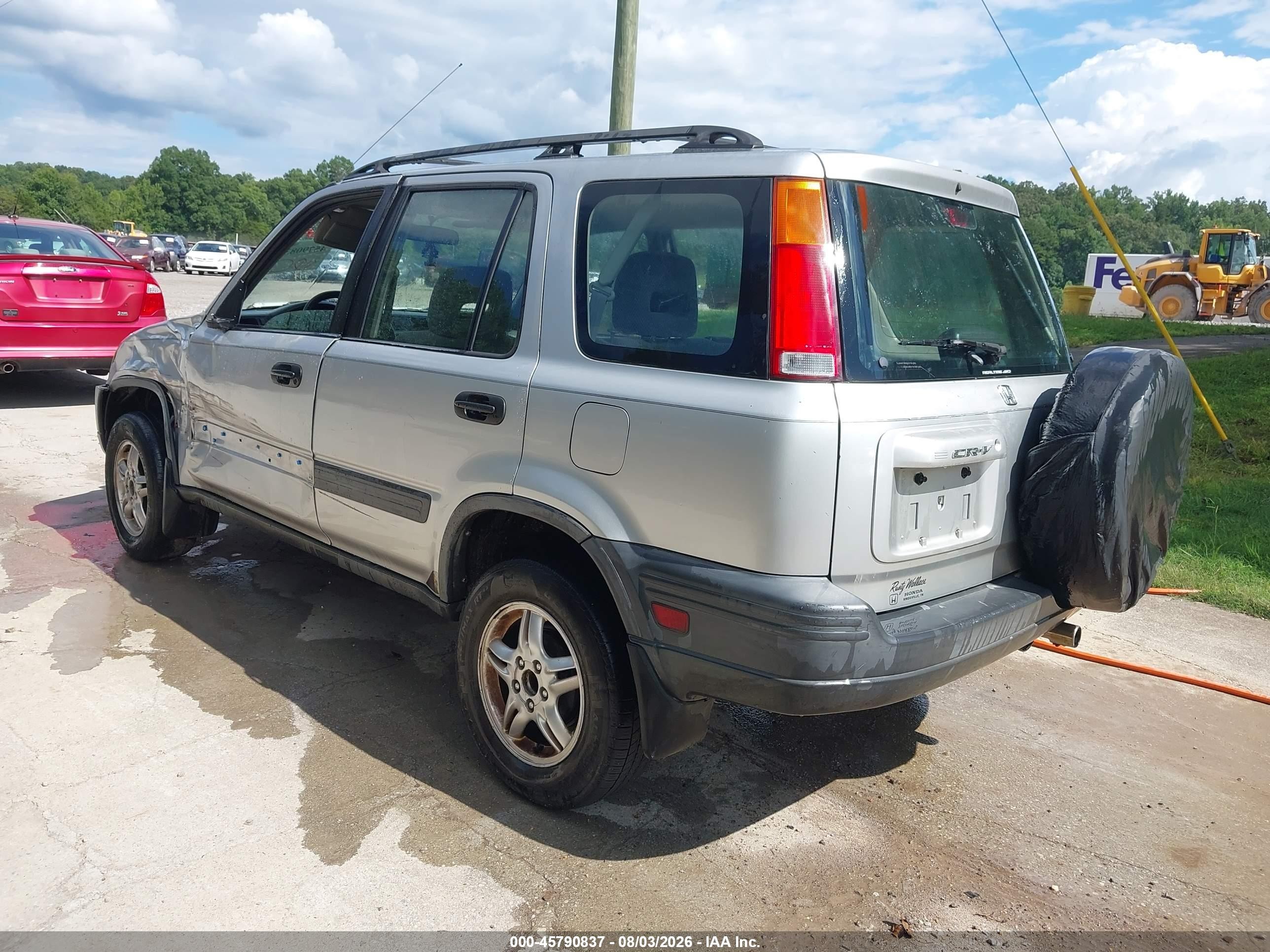 1997 Honda Cr-v   Silver vin: JHLRD1857VC027366