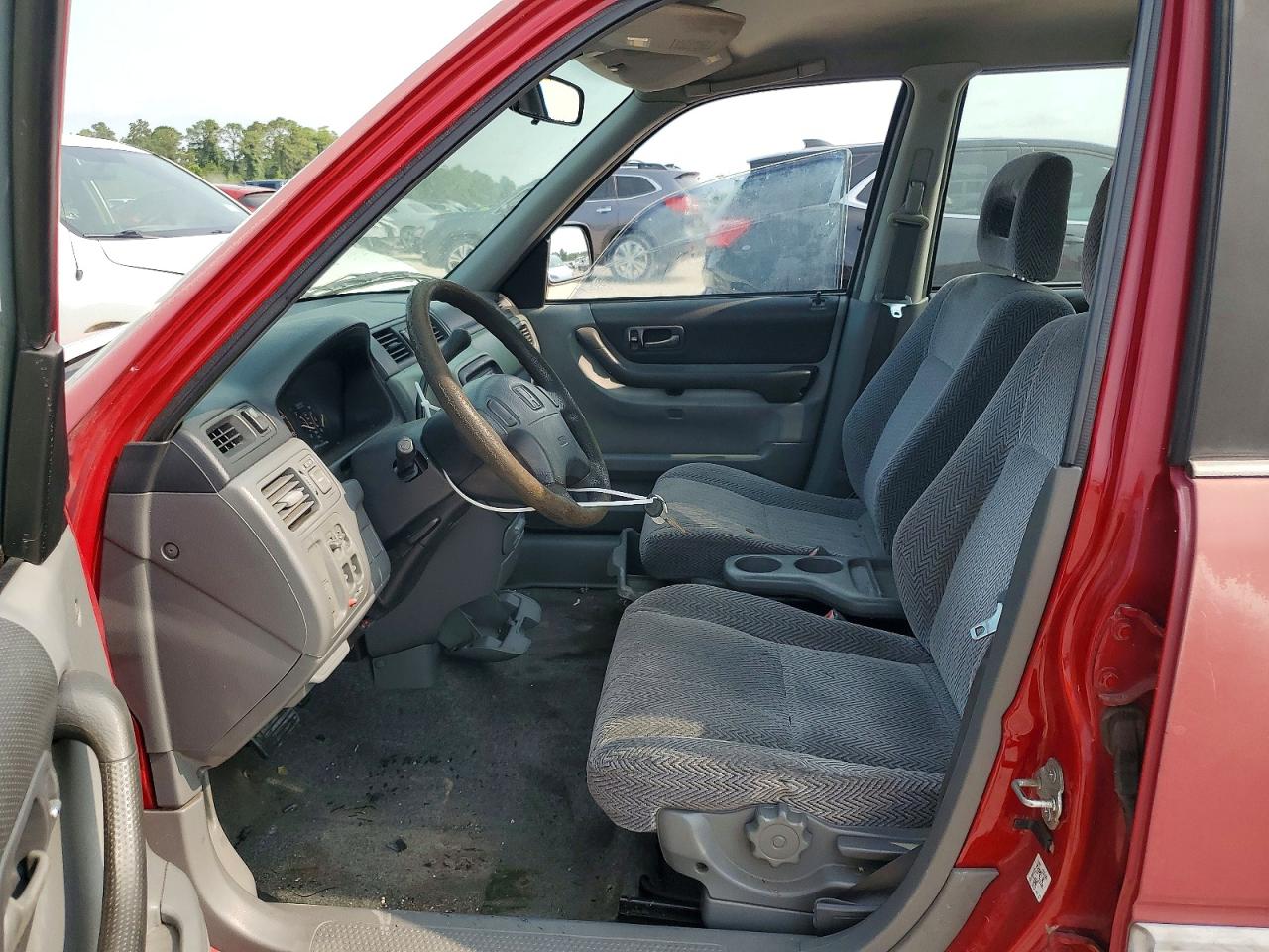 1997 Honda Cr-v Lx Burgundy vin: JHLRD1857VC040375
