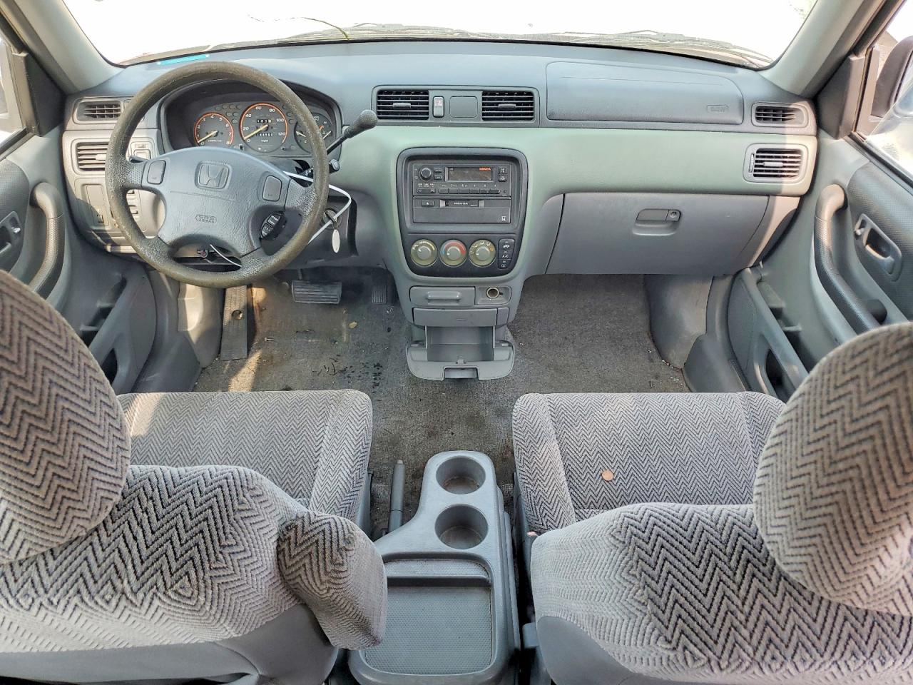 1997 Honda Cr-v Lx Burgundy vin: JHLRD1857VC040375