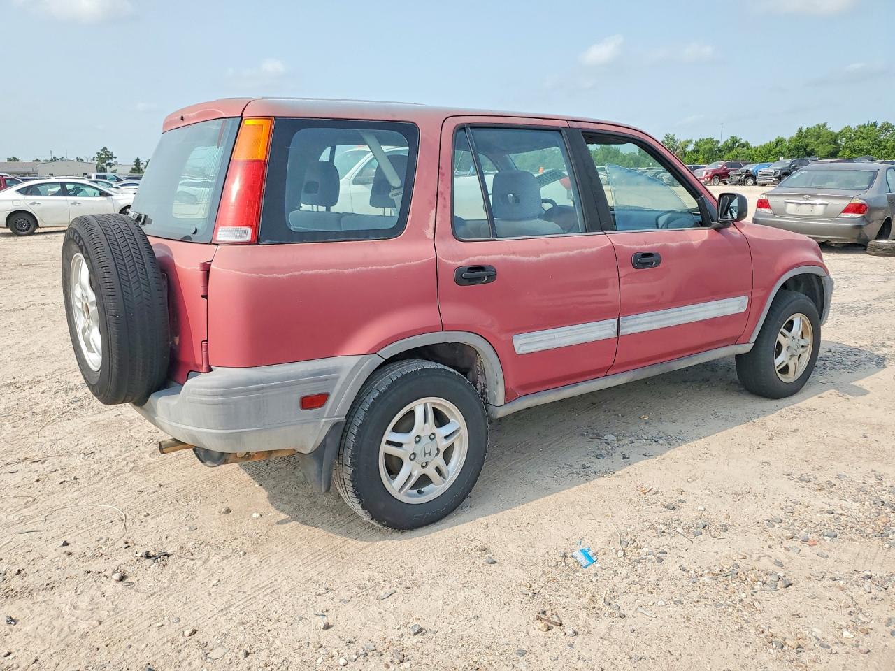 1997 Honda Cr-v Lx Burgundy vin: JHLRD1857VC040375