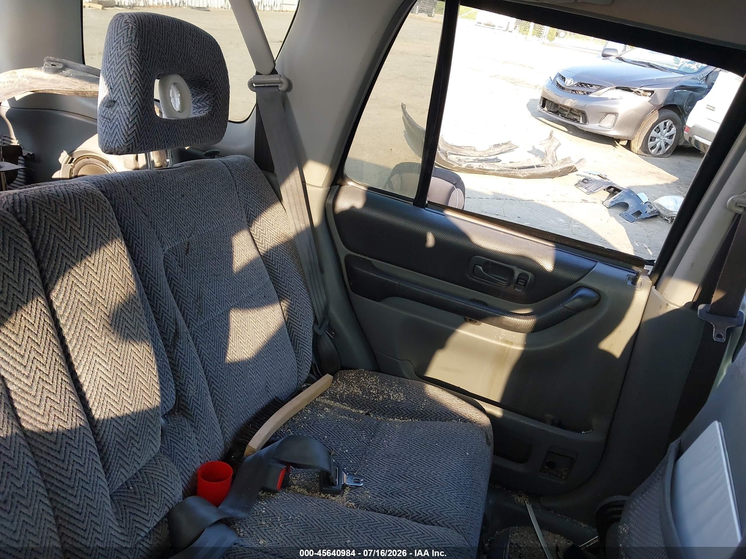 1997 Honda Cr-v   Green vin: JHLRD1858VC073496