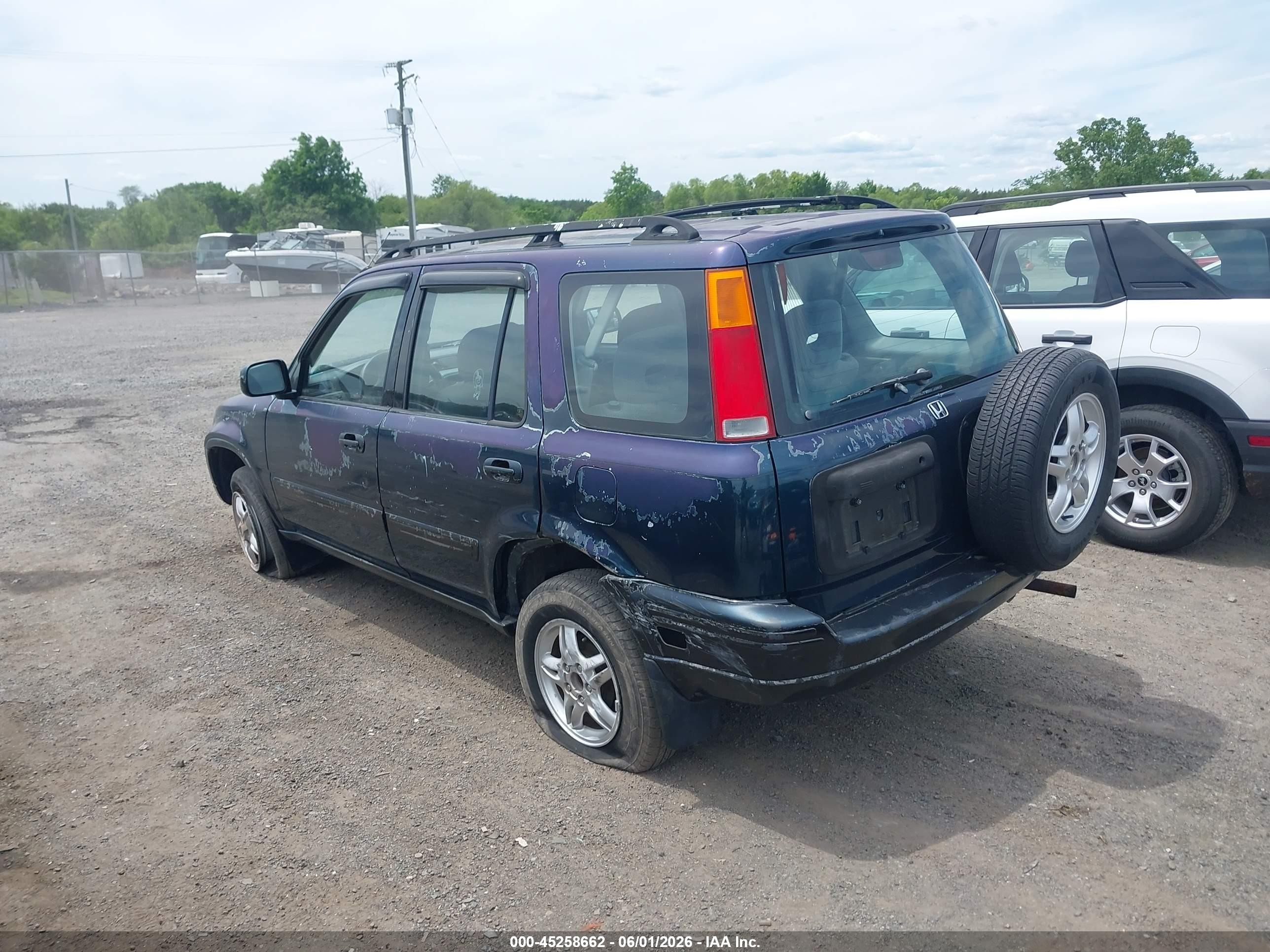 1997 Honda Cr-v   Blue vin: JHLRD1859VC039969