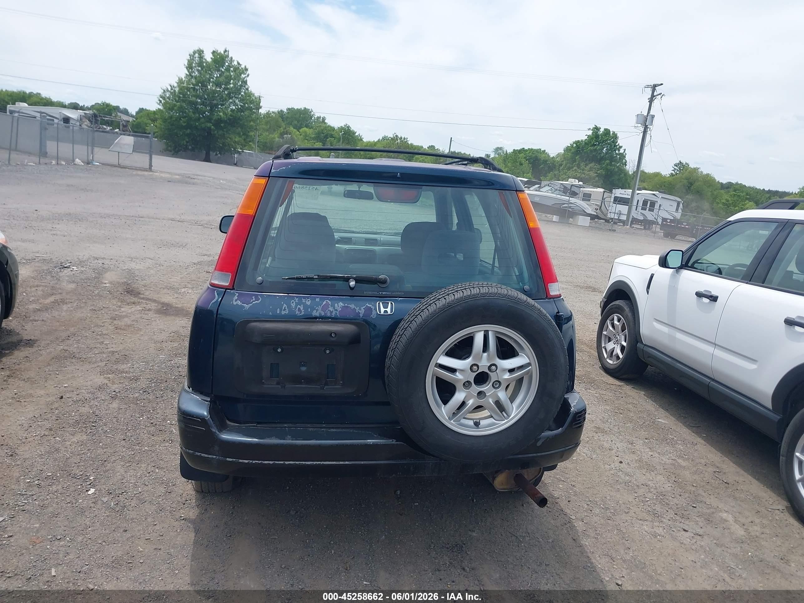 1997 Honda Cr-v   Blue vin: JHLRD1859VC039969