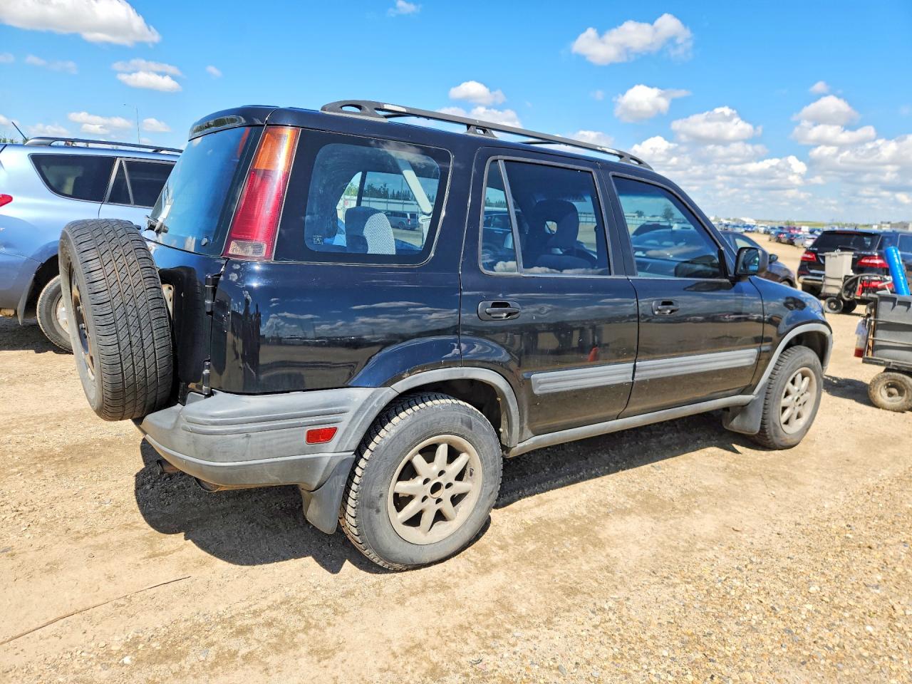 1997 Honda Cr-v Lx Black vin: JHLRD185XVC803831