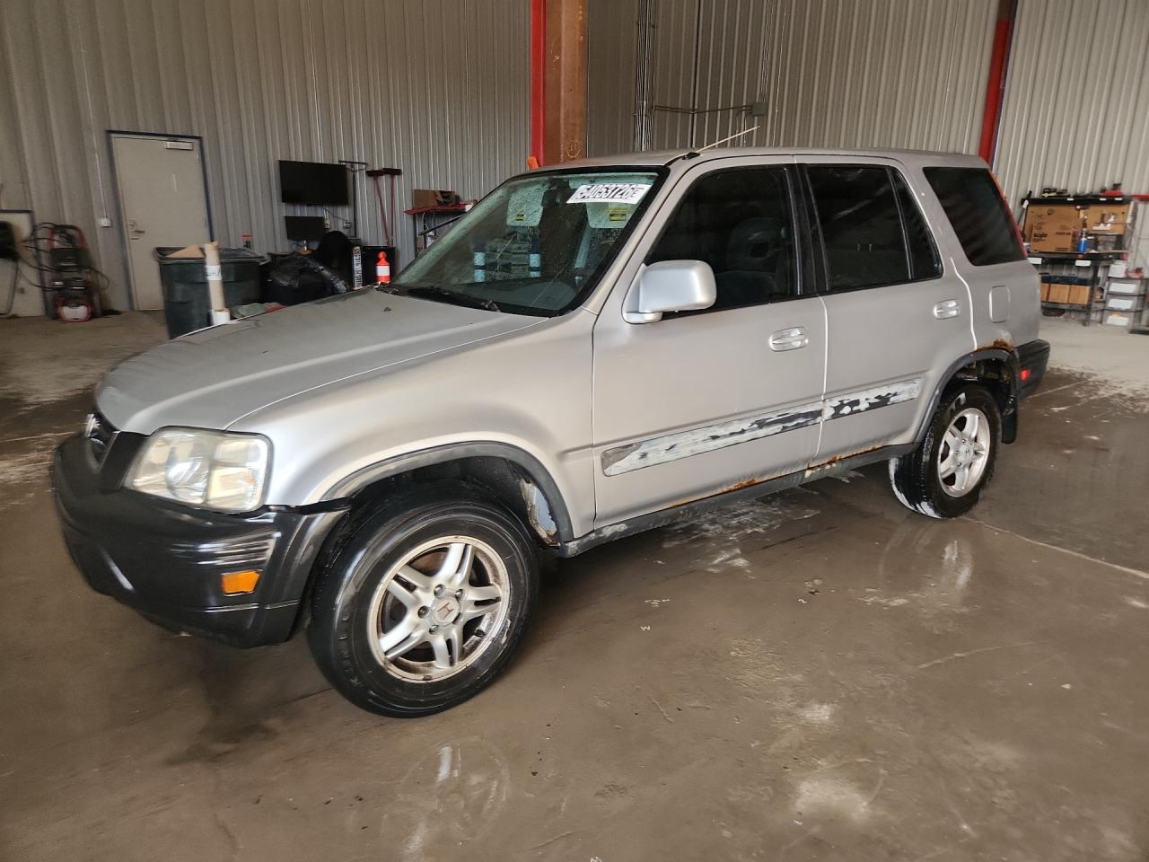 2001 Honda Cr-v Ex Серебряный vin: JHLRD18601C010914 Damage: Left Front Door, Rust, > 12 Inches