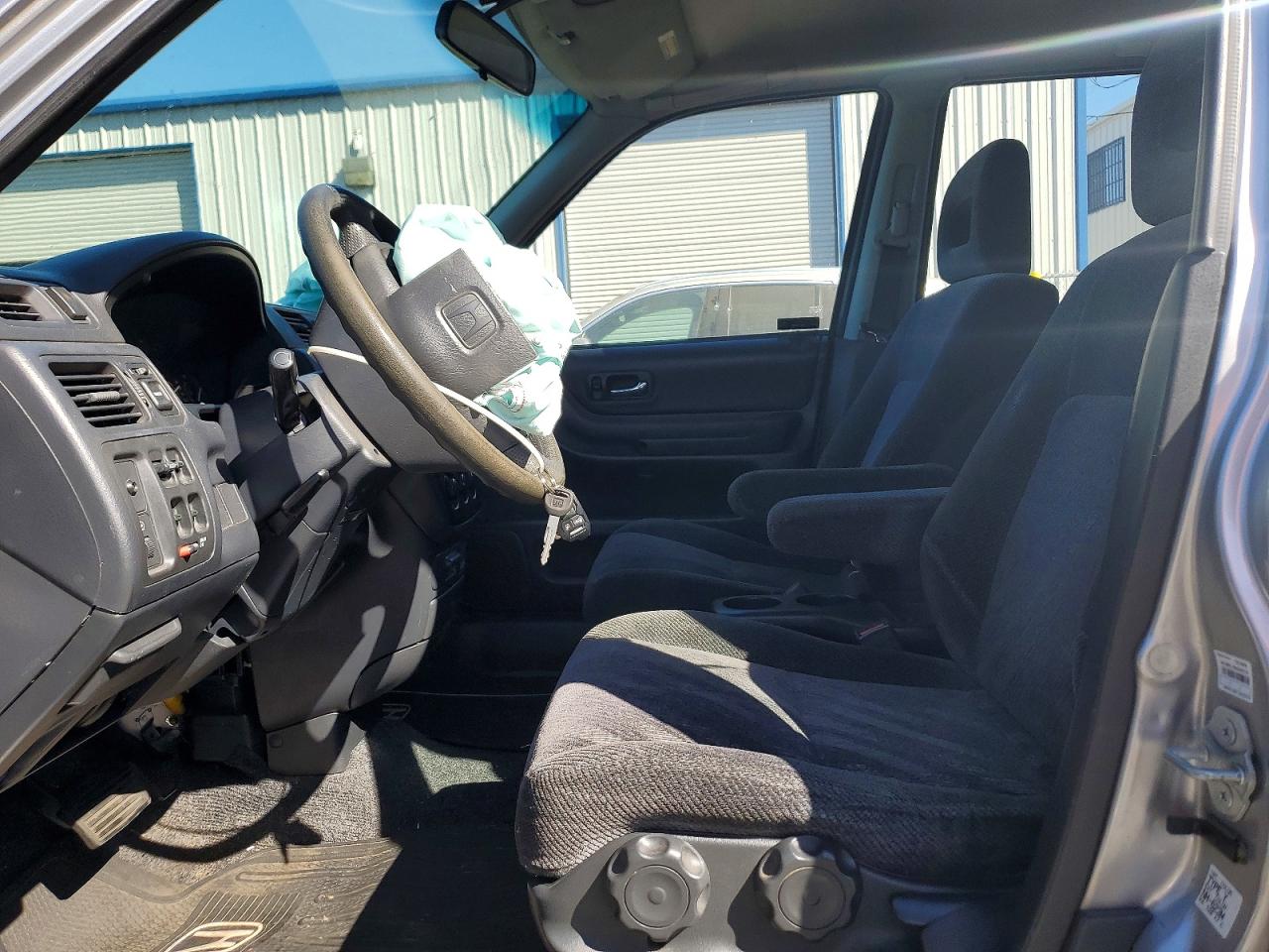 2001 Honda Cr-v Ex Silver vin: JHLRD18611C014972