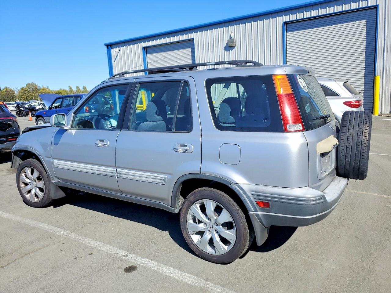 2001 Honda Cr-v Ex Silver vin: JHLRD18611C014972
