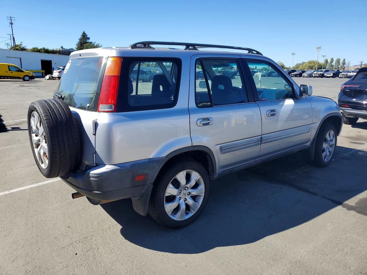 2001 Honda Cr-v Ex Silver vin: JHLRD18611C014972
