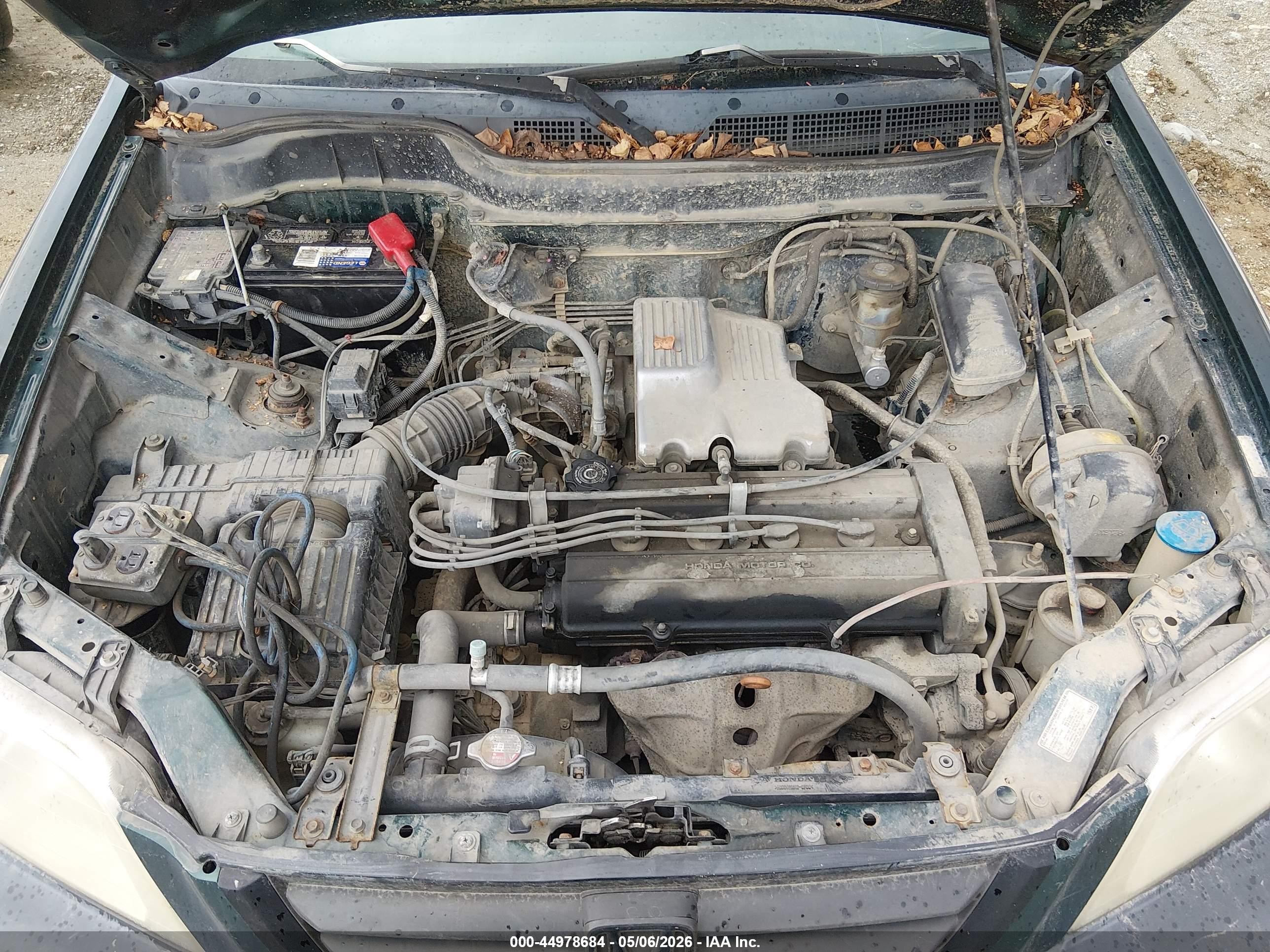 2000 Honda Cr-v Ex Green vin: JHLRD1861YS010890