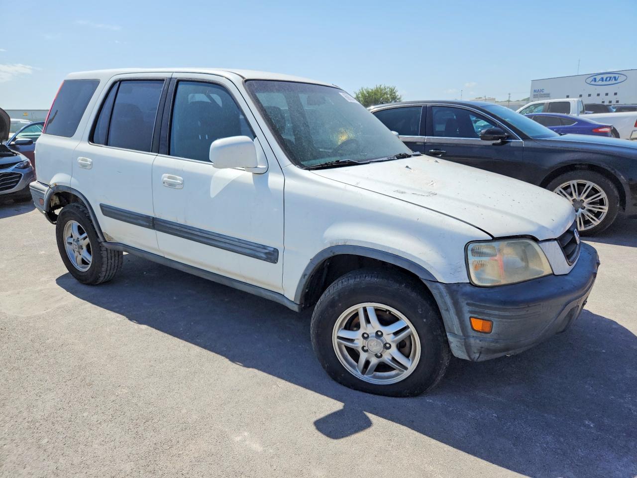1999 Honda Cr-v Ex White vin: JHLRD1862XC014388