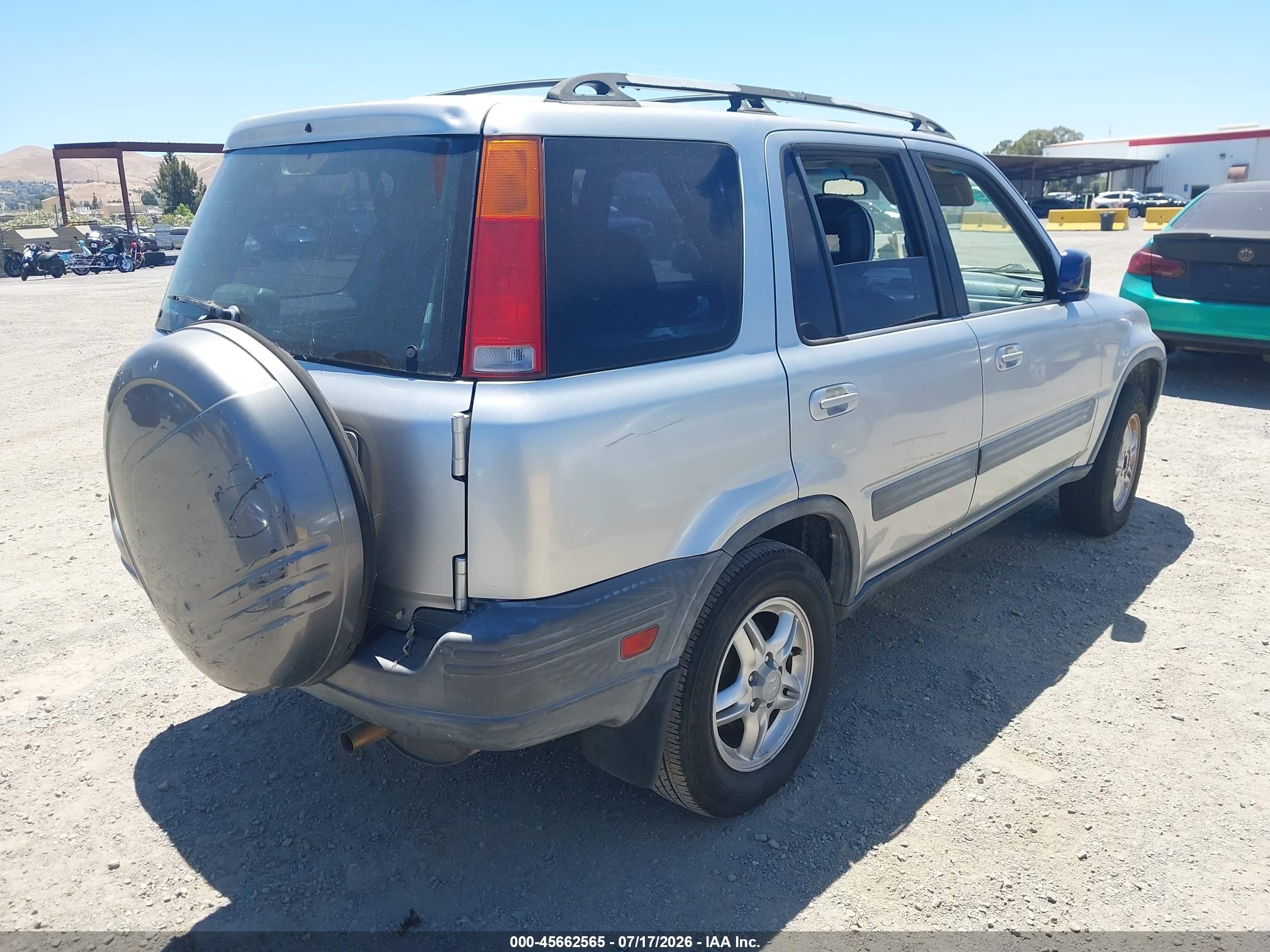 1999 Honda Cr-v Ex Silver vin: JHLRD1862XC021275