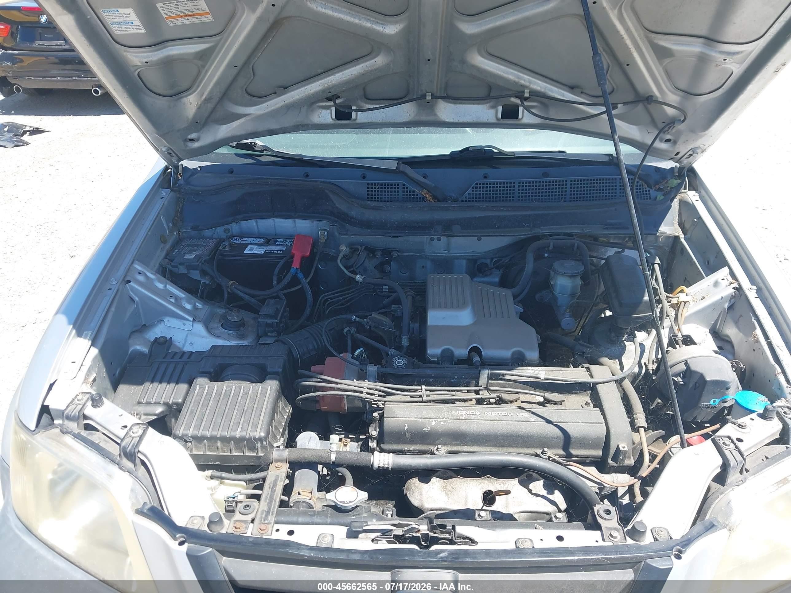1999 Honda Cr-v Ex Silver vin: JHLRD1862XC021275
