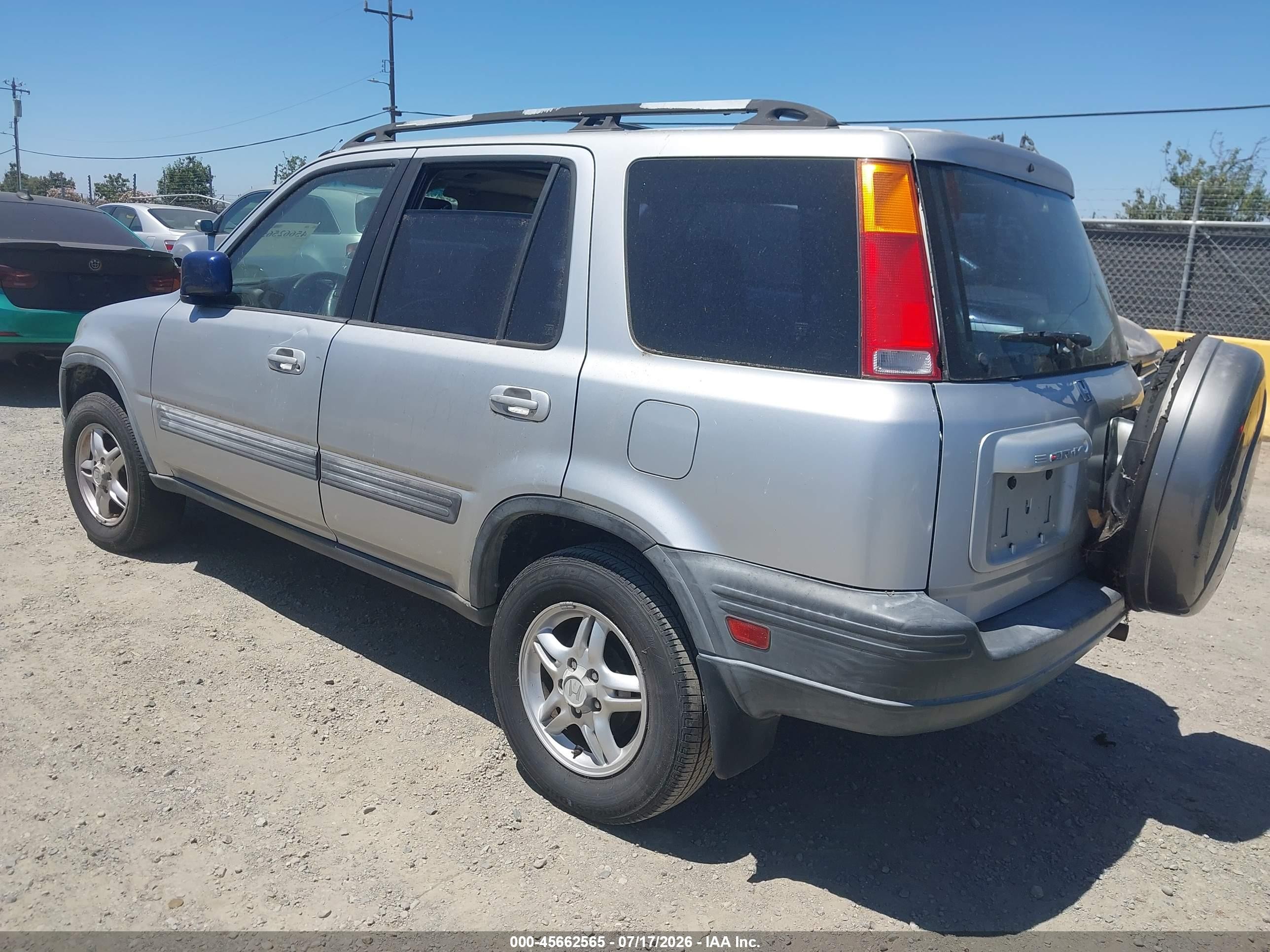 1999 Honda Cr-v Ex Silver vin: JHLRD1862XC021275