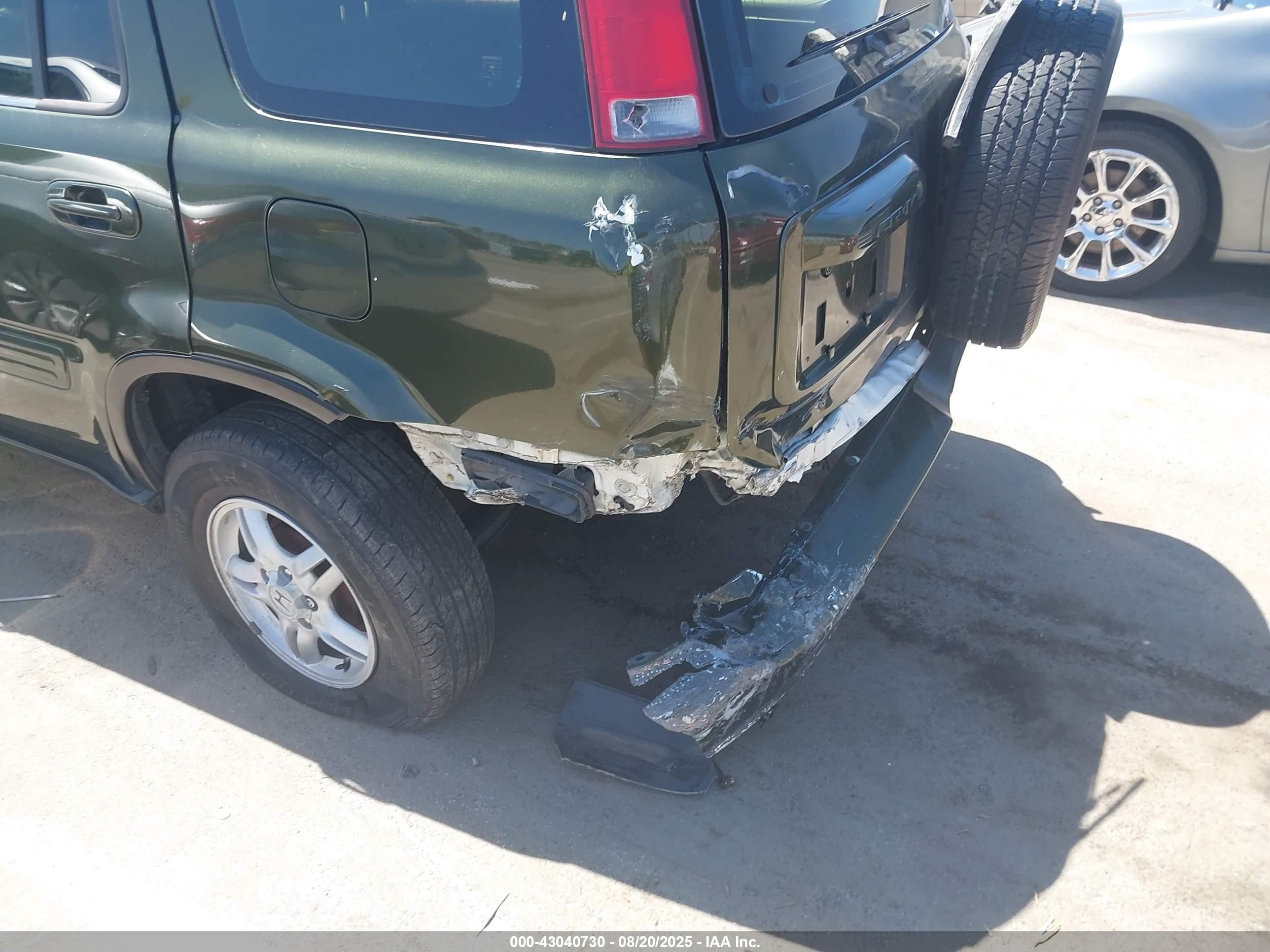 2000 Honda Cr-v Ex Зеленый vin: JHLRD1862YC020063