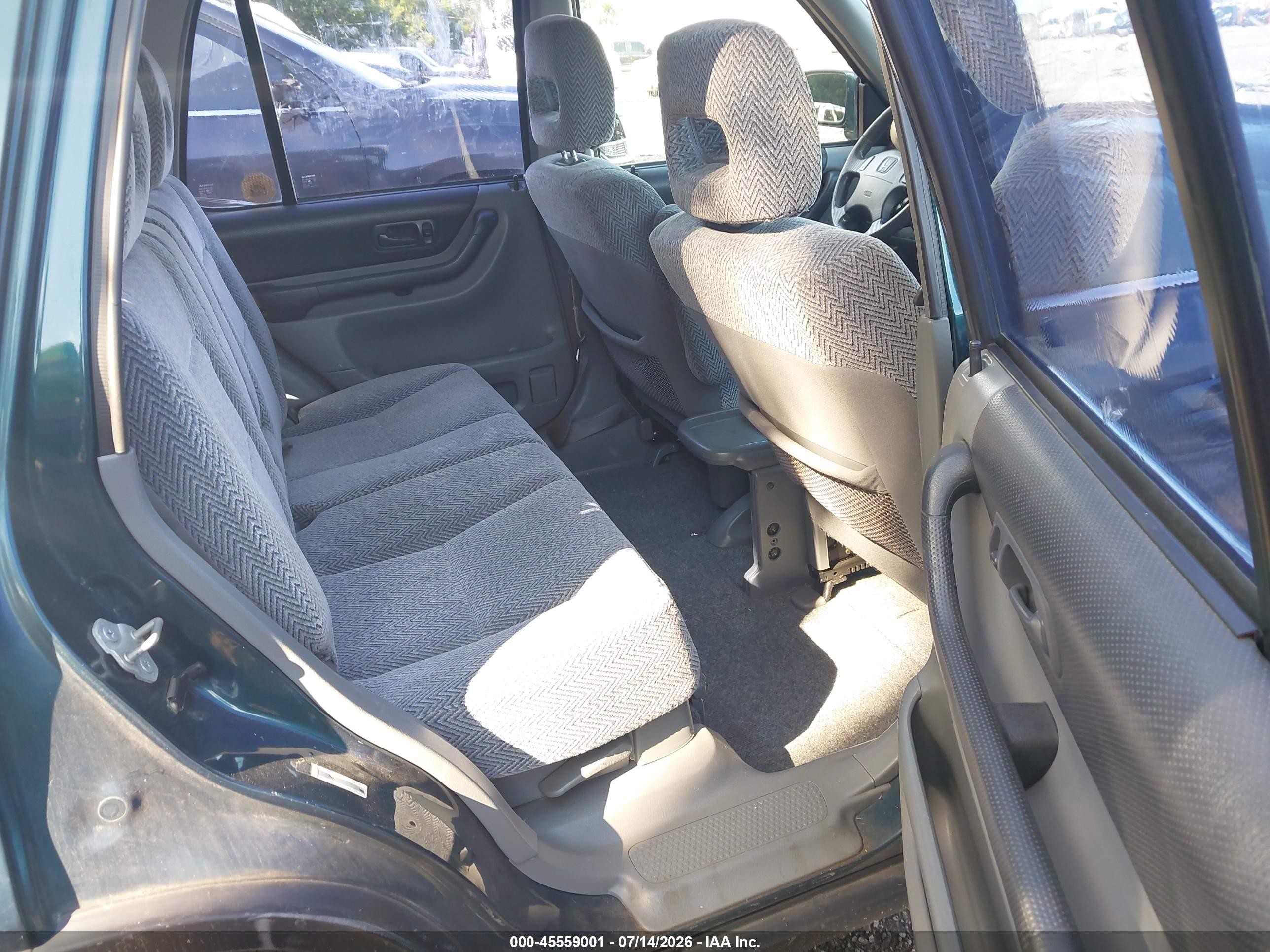 1998 Honda Cr-v Ex Green vin: JHLRD1863WC044630