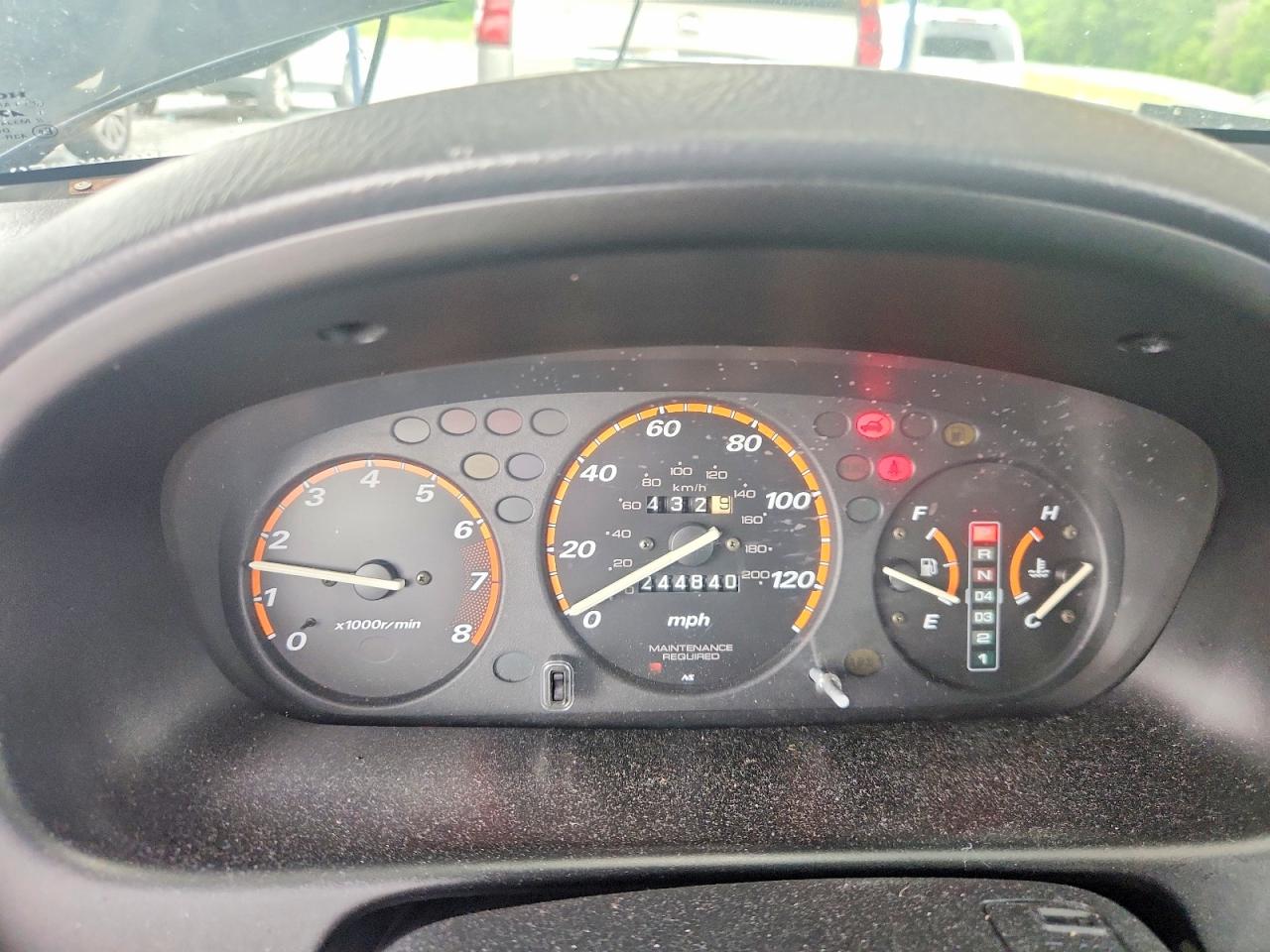 1998 Honda Crv Awd Black vin: JHLRD1863WC082956