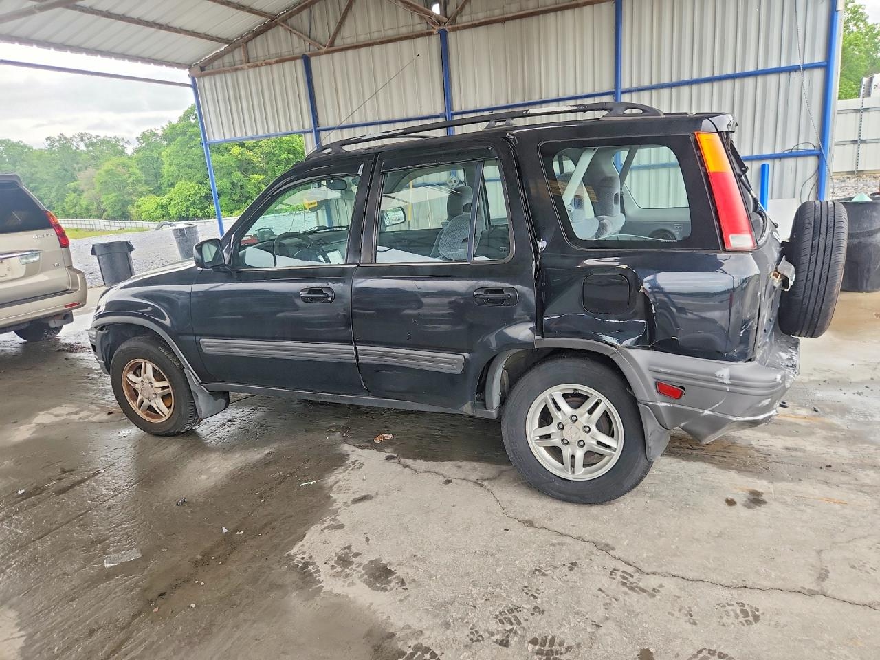 1998 Honda Crv Awd Black vin: JHLRD1863WC082956