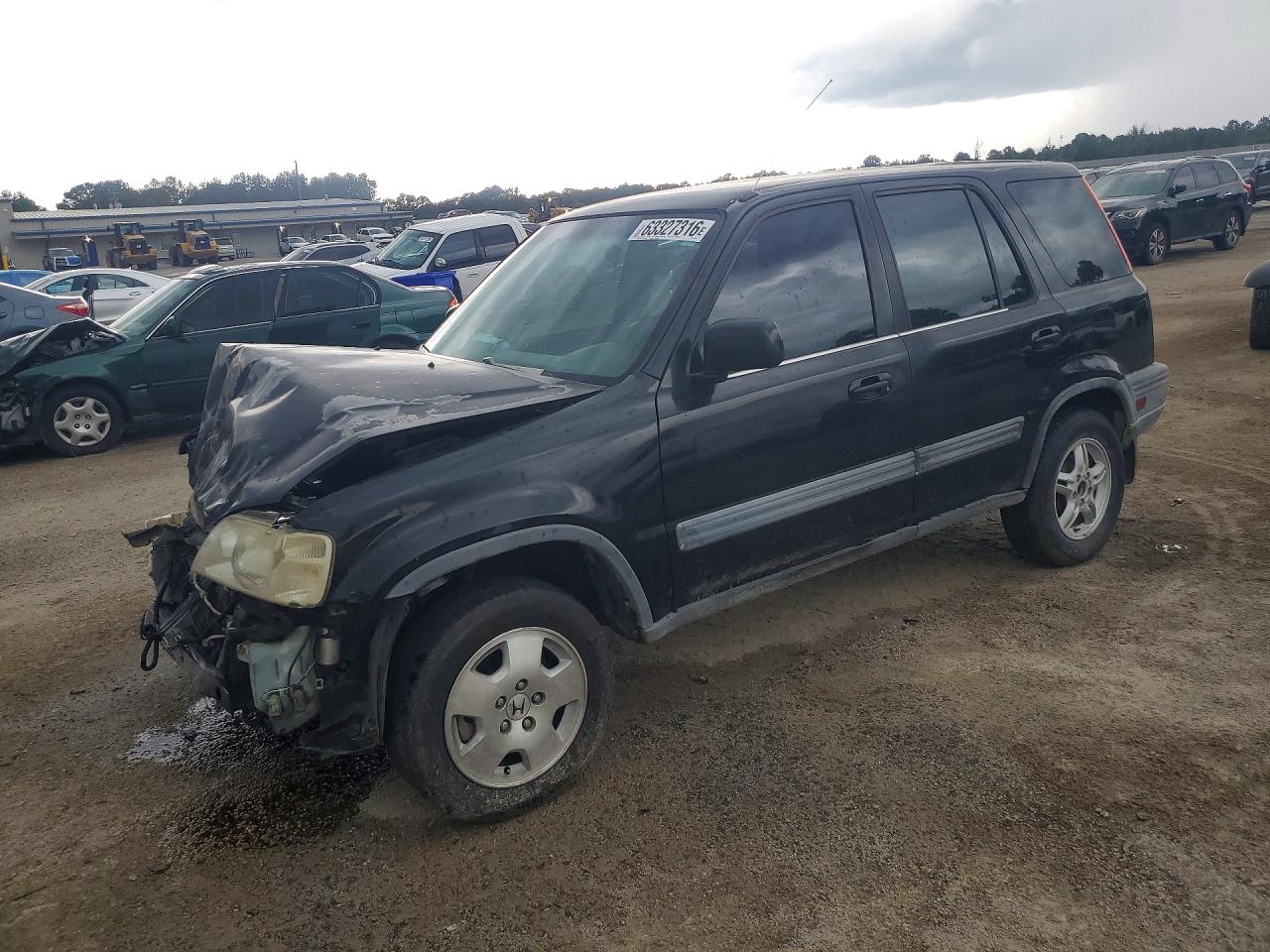 1998 Honda Cr-v Ex Black vin: JHLRD1863WC093732