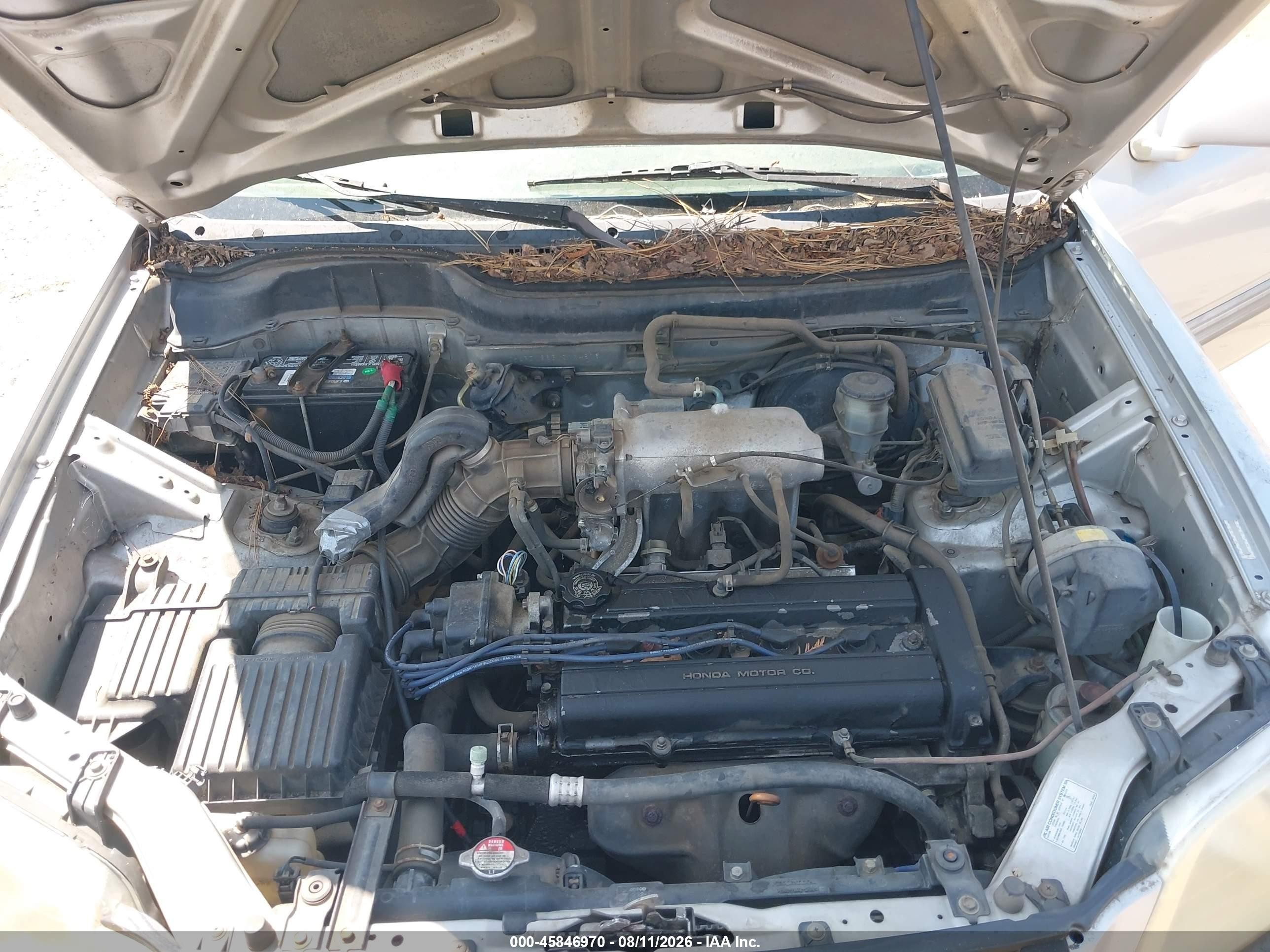 1998 Honda Cr-v Ex Серебряный vin: JHLRD1863WC104616