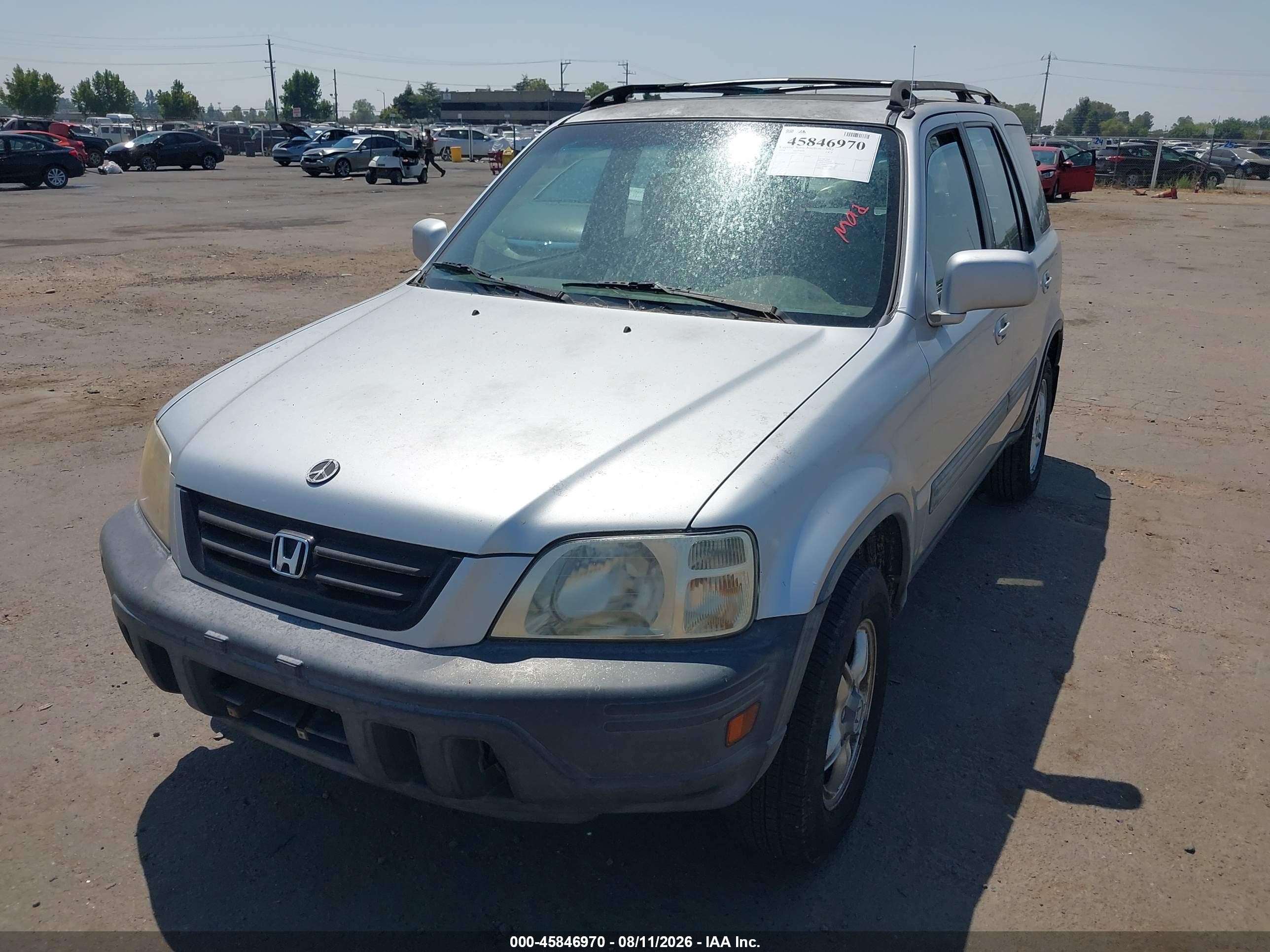 1998 Honda Cr-v Ex Серебряный vin: JHLRD1863WC104616
