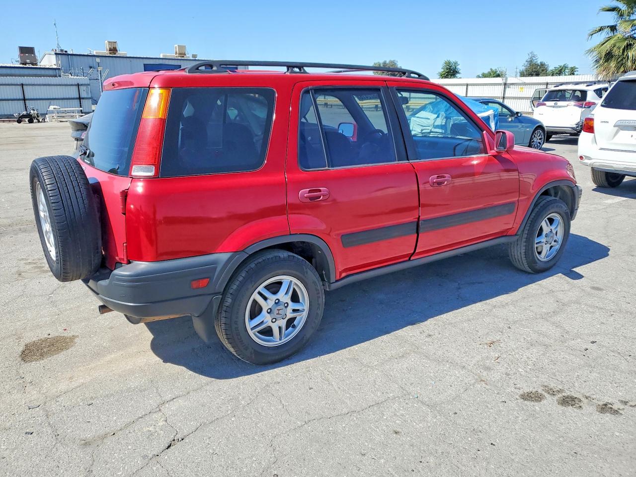 1999 Honda Cr-v Ex Red vin: JHLRD1863XC015422